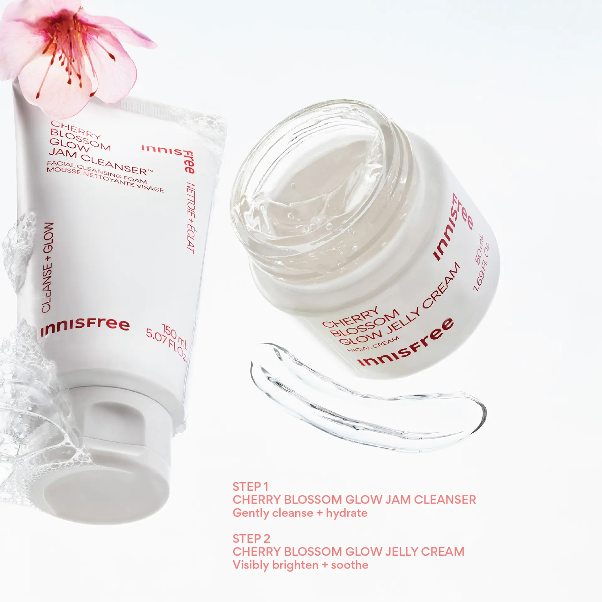 INNISFREE Cherry Blossom Glow Jam Cleanser 150ml