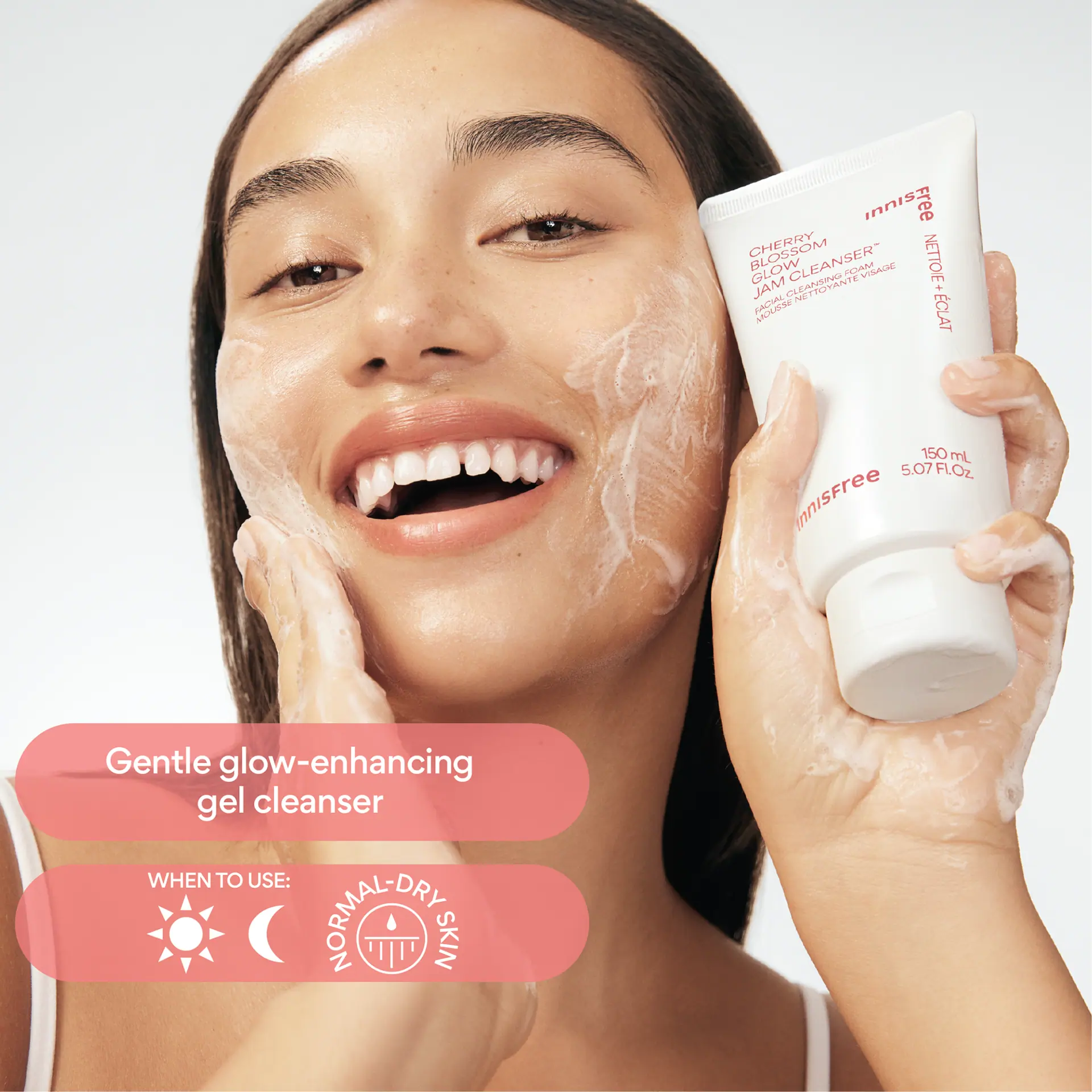 INNISFREE Cherry Blossom Glow Jam Cleanser 150ml