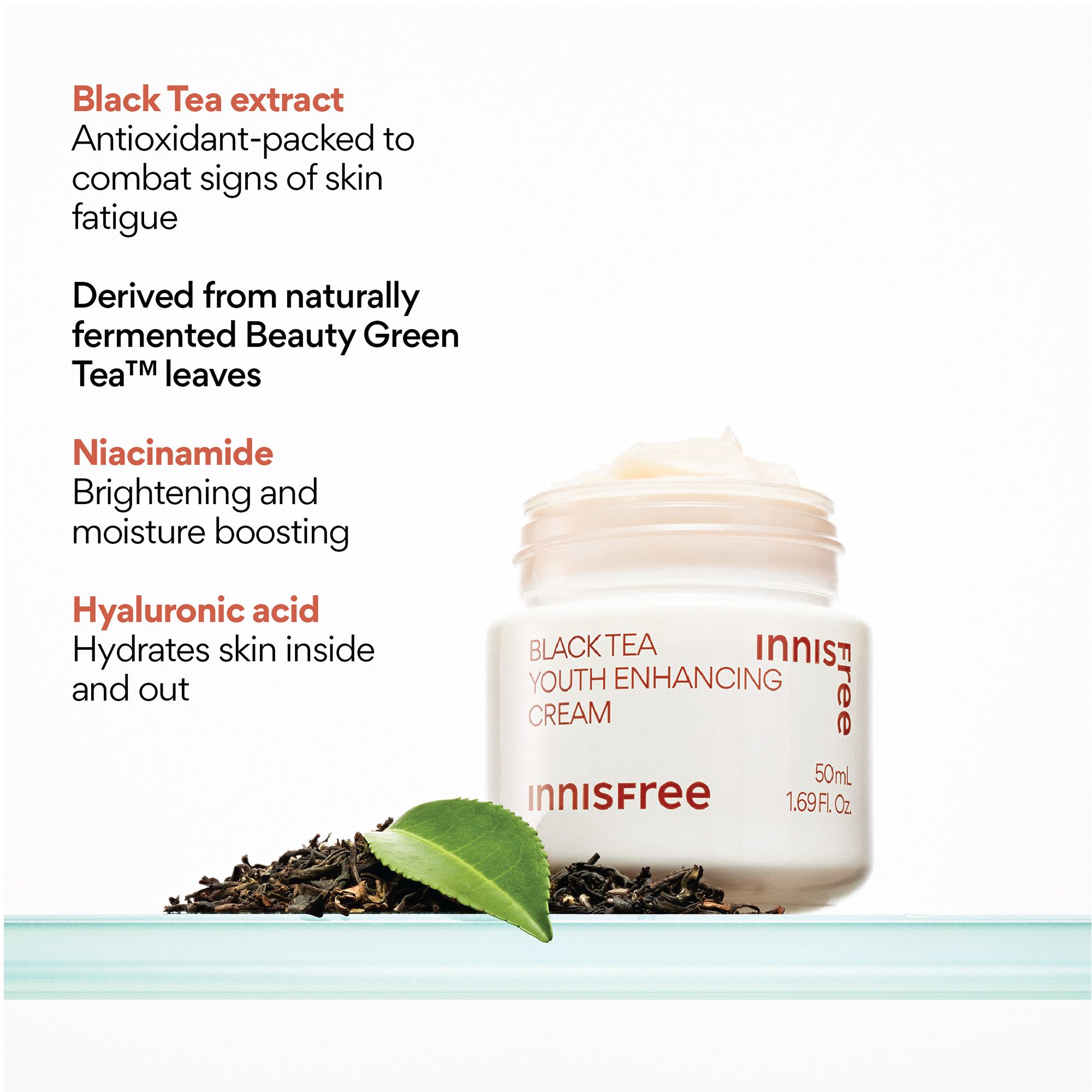 INNISFREE Black Tea Youth Enhancing Cream 50ml