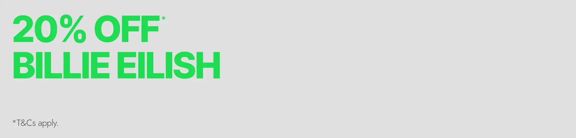 category banner