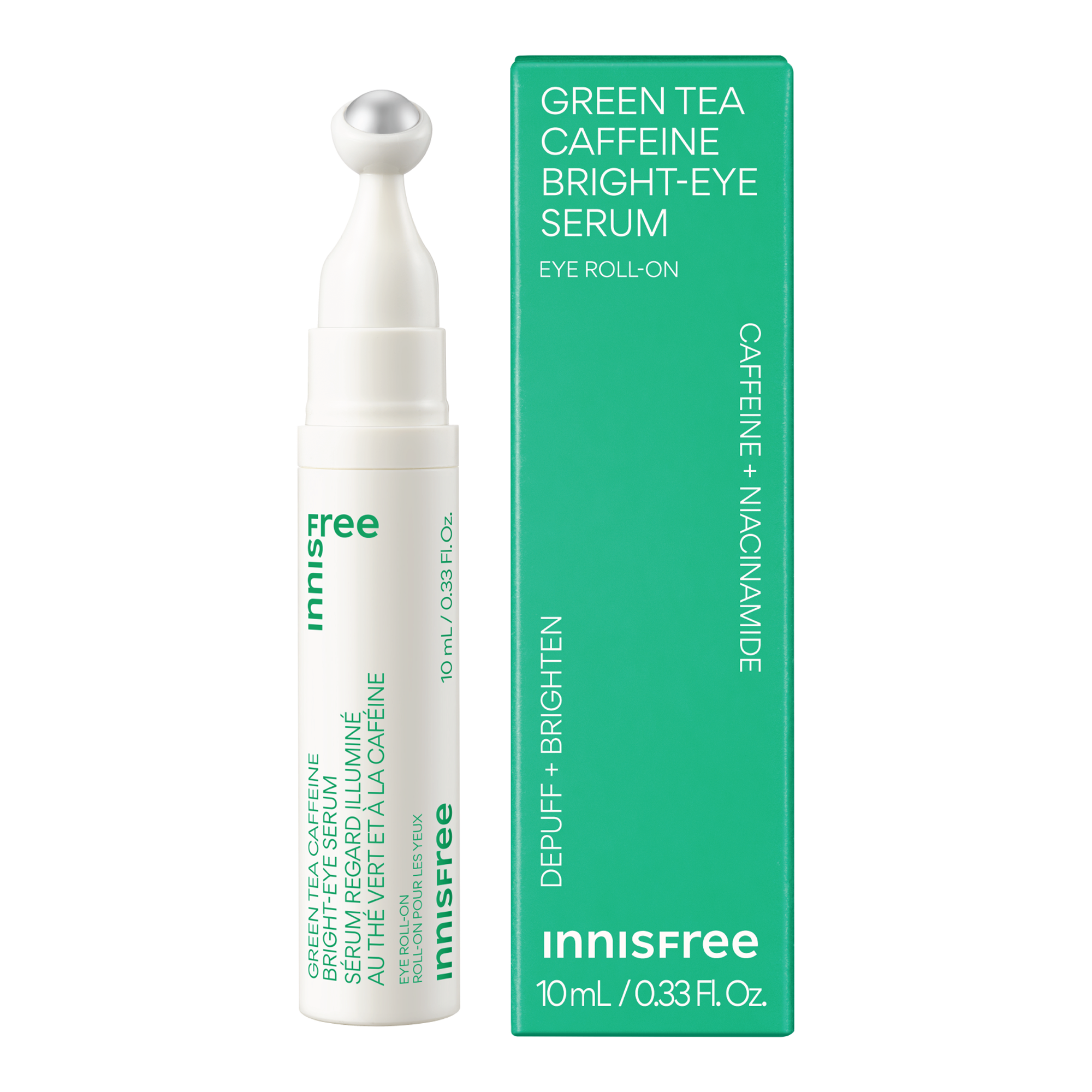 INNISFREE Green Tea Caffeine Bright-Eye Serum 10ml