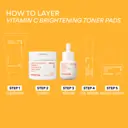 INNISFREE Green Tea Enzyme Vitamin C Brightening Toner Pad 60ea