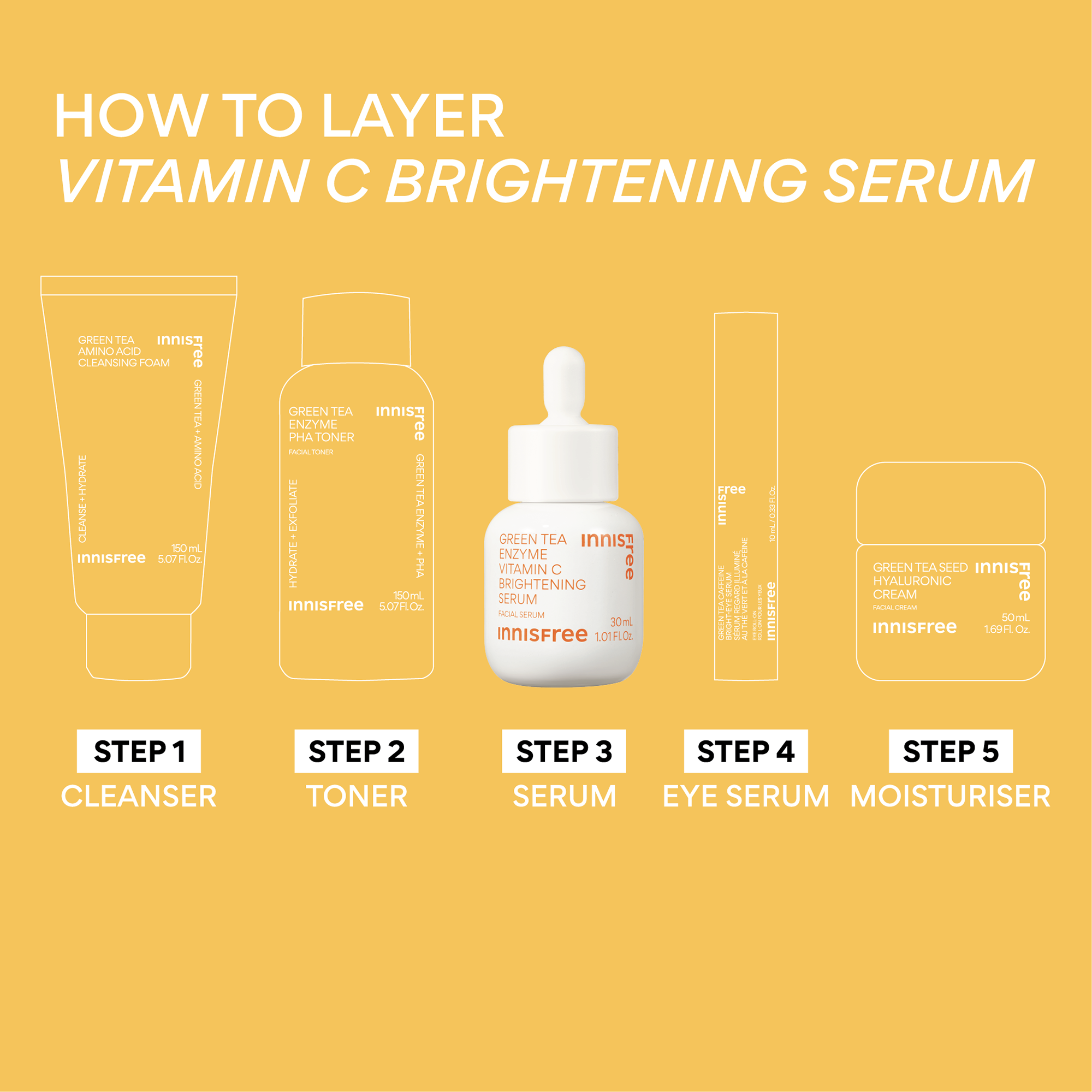 INNISFREE Vitamin C Brightening Serum 30ml
