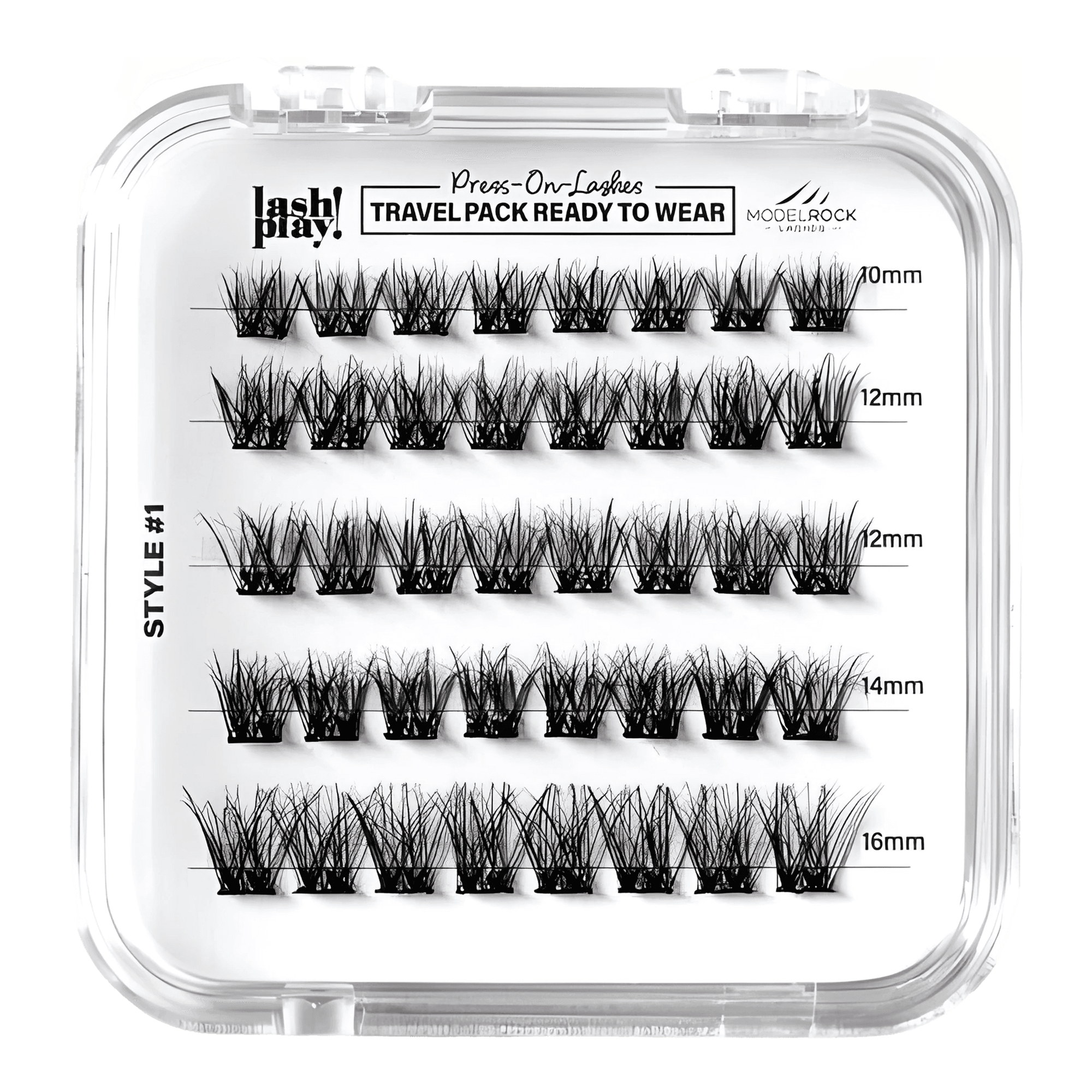 MODELROCK Pre-Glued Cluster Lashes