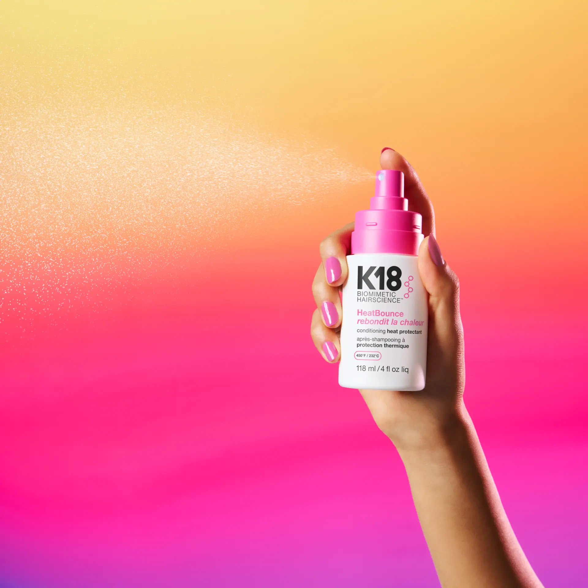 K18 HeatBounce Conditioning Heat Protectant