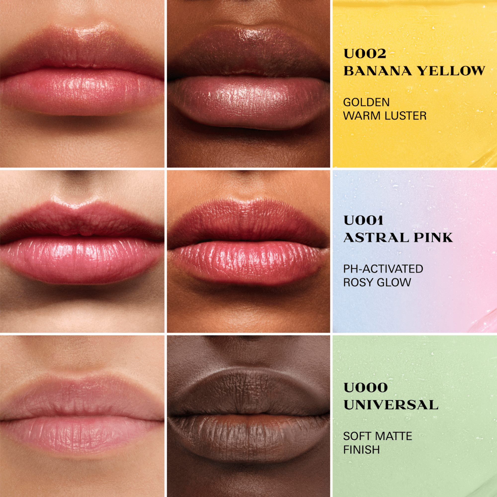 PRADA BALM U001 アストラルピンク　U002 バナナイエロー Prada Balm - Lip Frosting Care - U002 Banana Yellow
