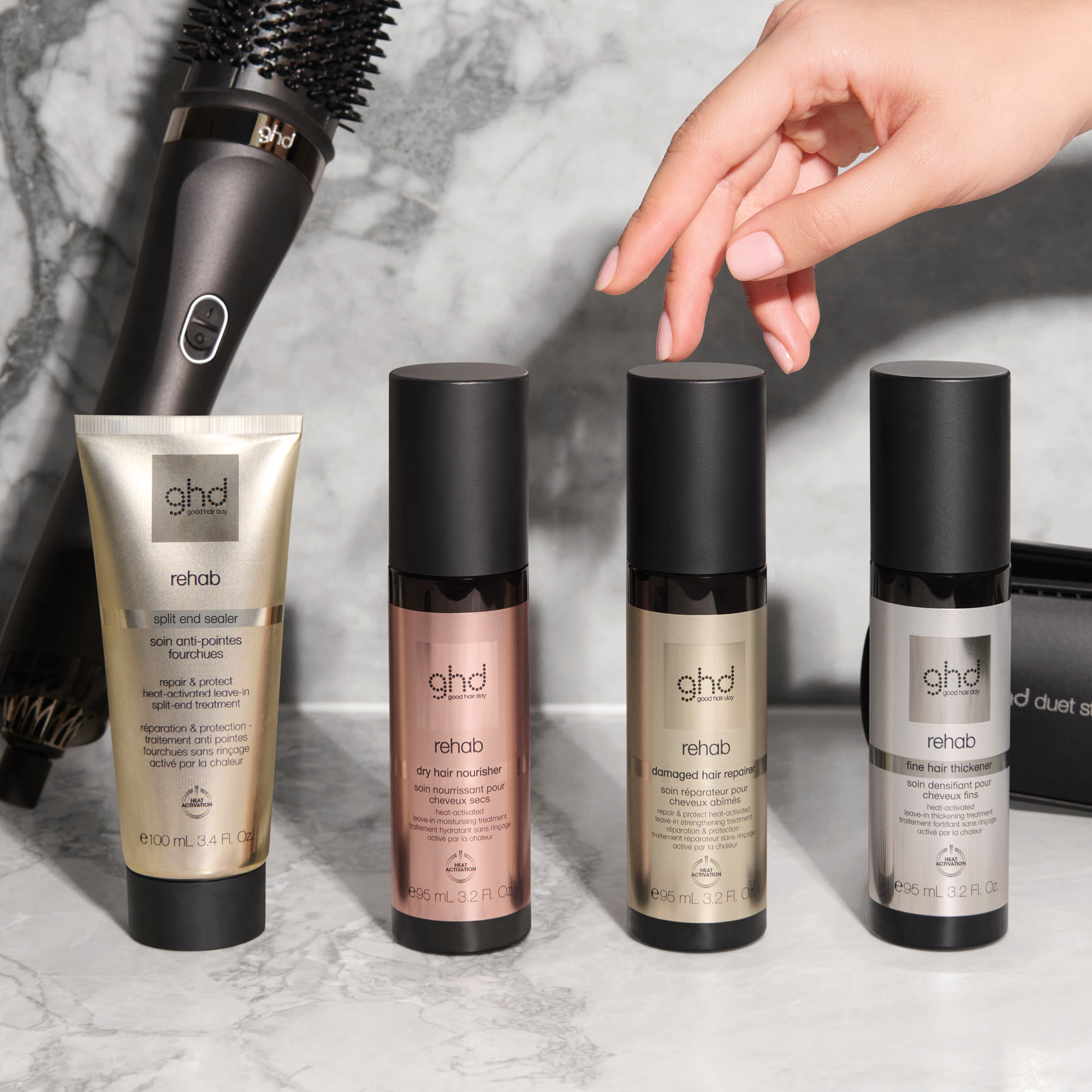 ghd rehab damaged hair repair