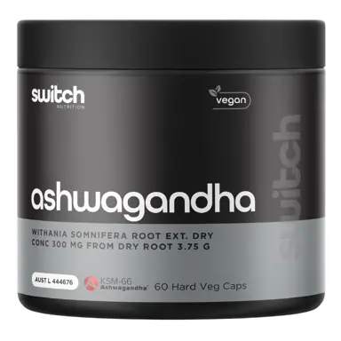 Switch Nutrition Ashwagandha - (60 Capsules)