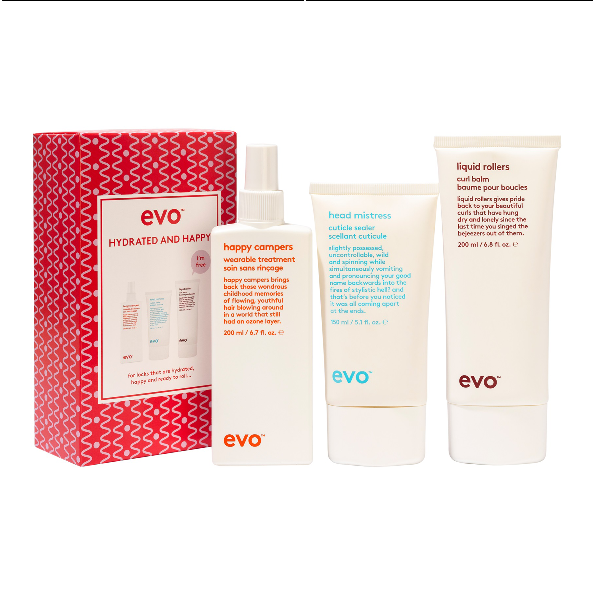 evo hydrated and happy