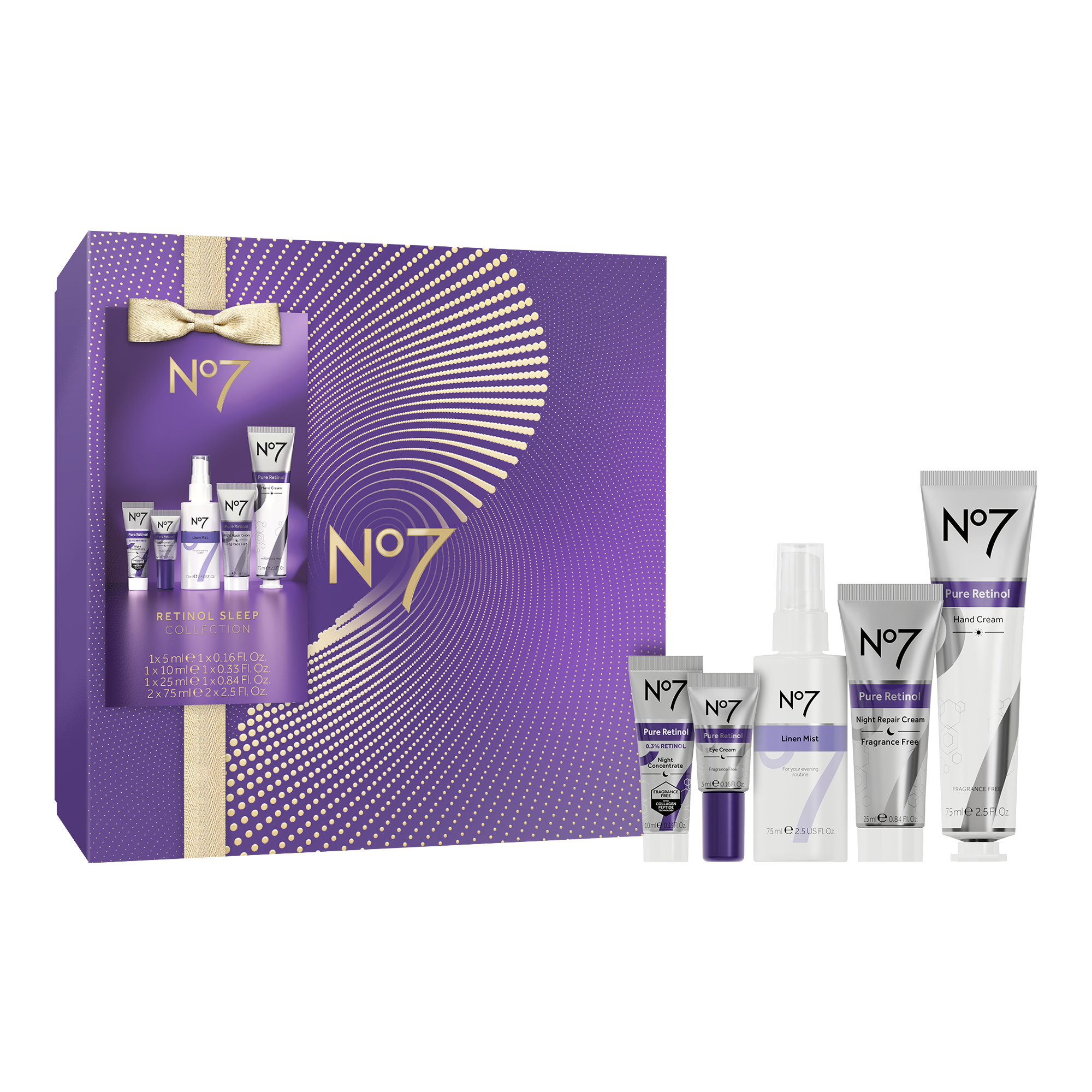 No7 Retinol Sleep Collection