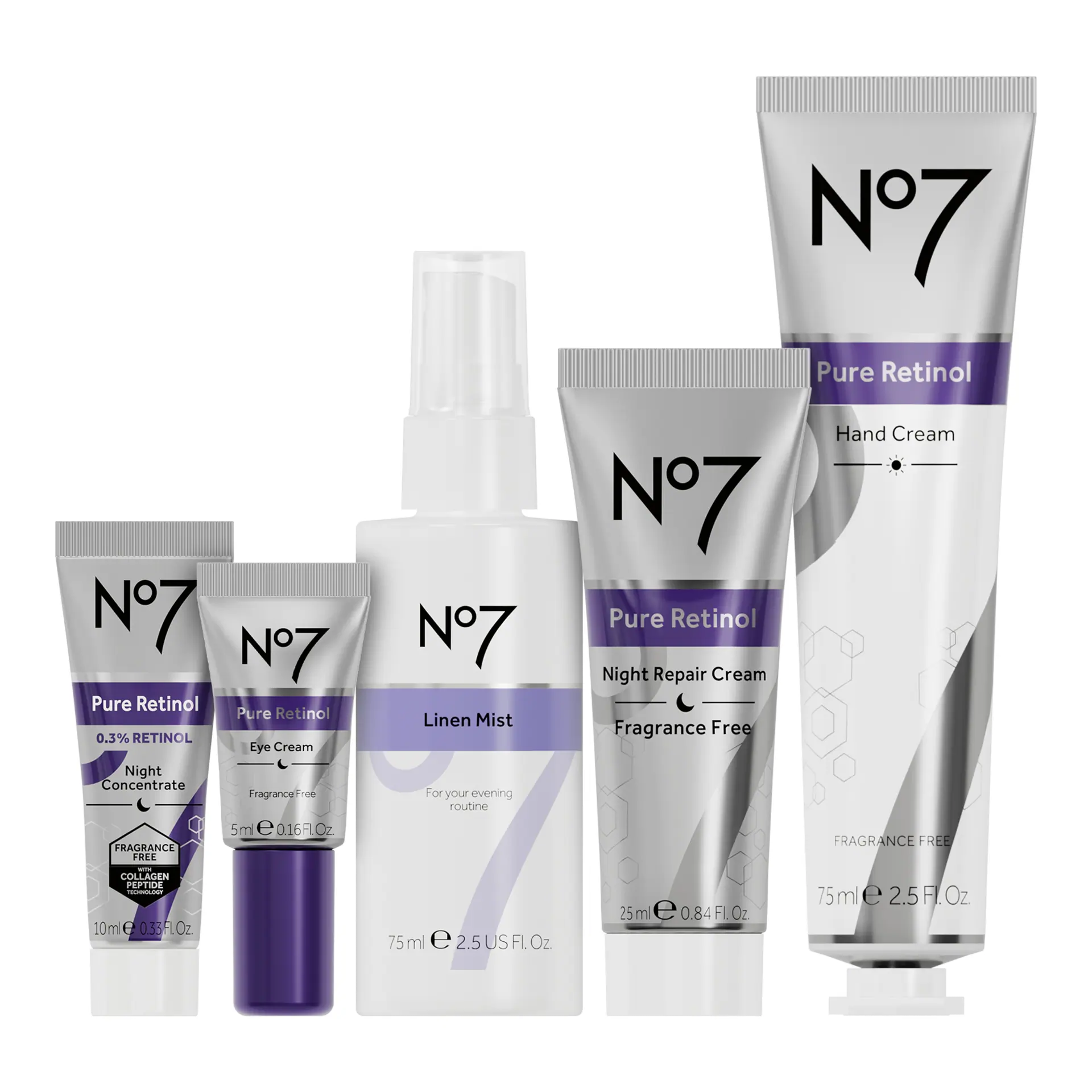 No7 Retinol Sleep Collection