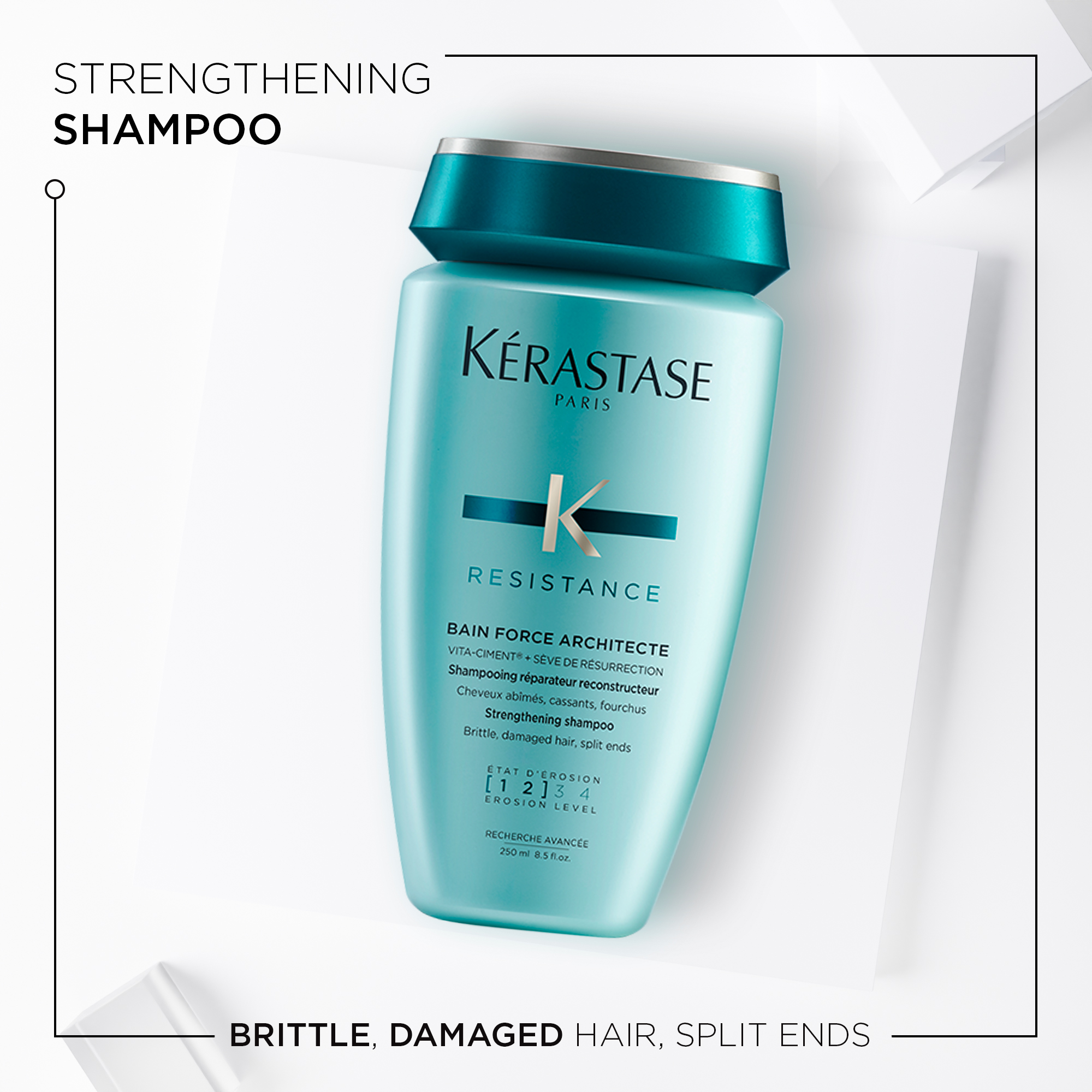 Kérastase Résistance Strengthening Shampoo for Brittle Hair 250ml