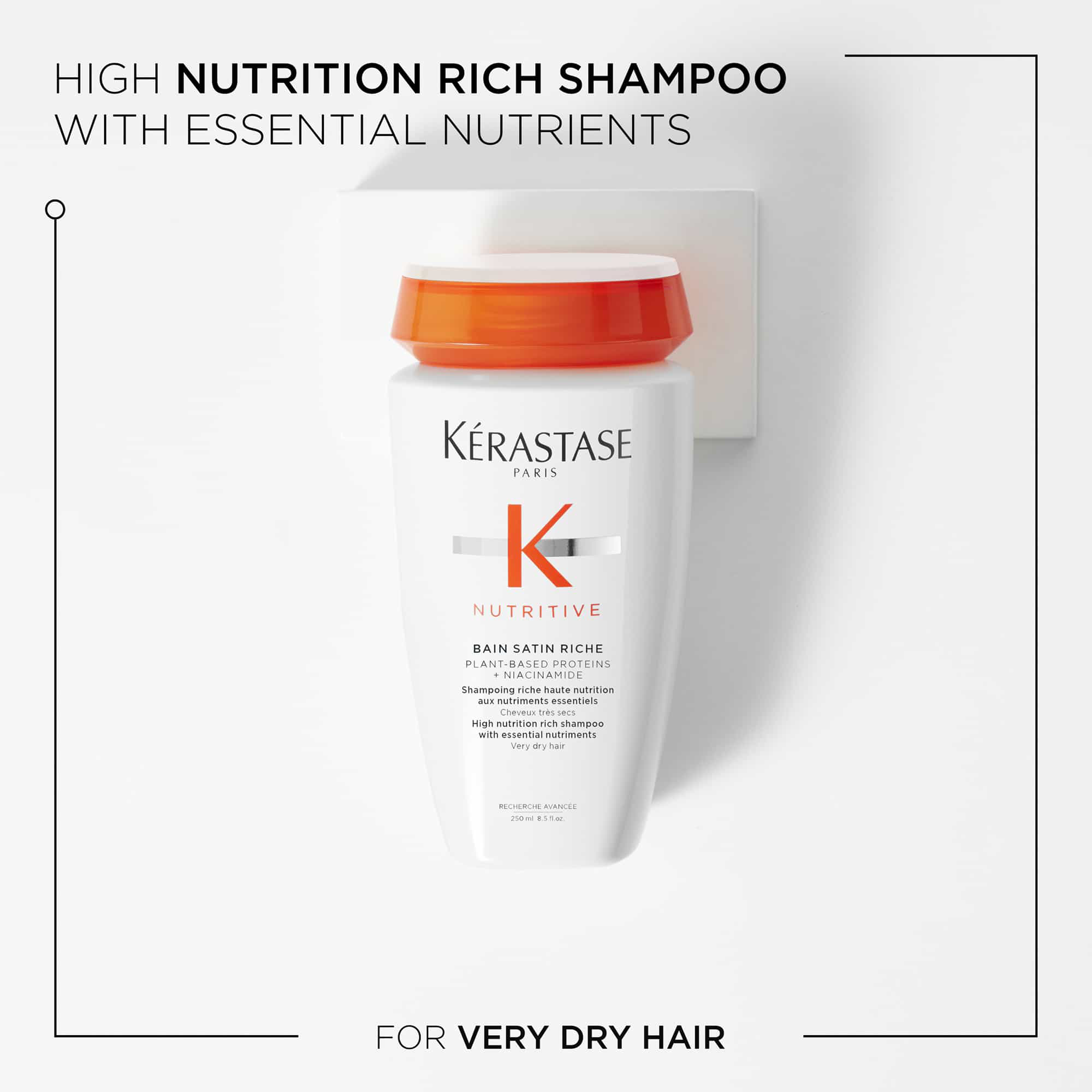 Kérastase Nutritive Satin Riche Shampoo for Very Dry Hair 250ml