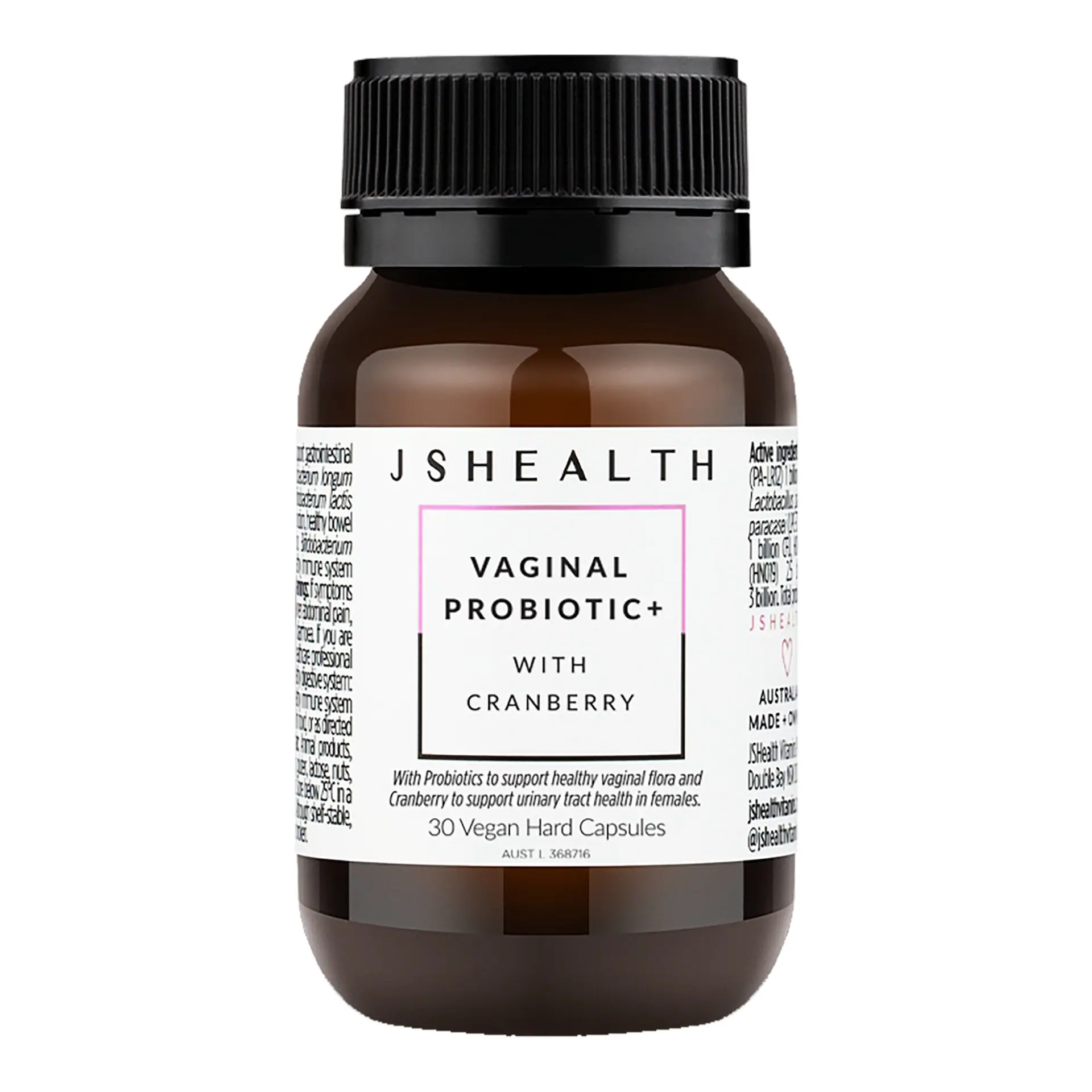 JSHealth Vitamins Vaginal Probiotic 30 Capsules