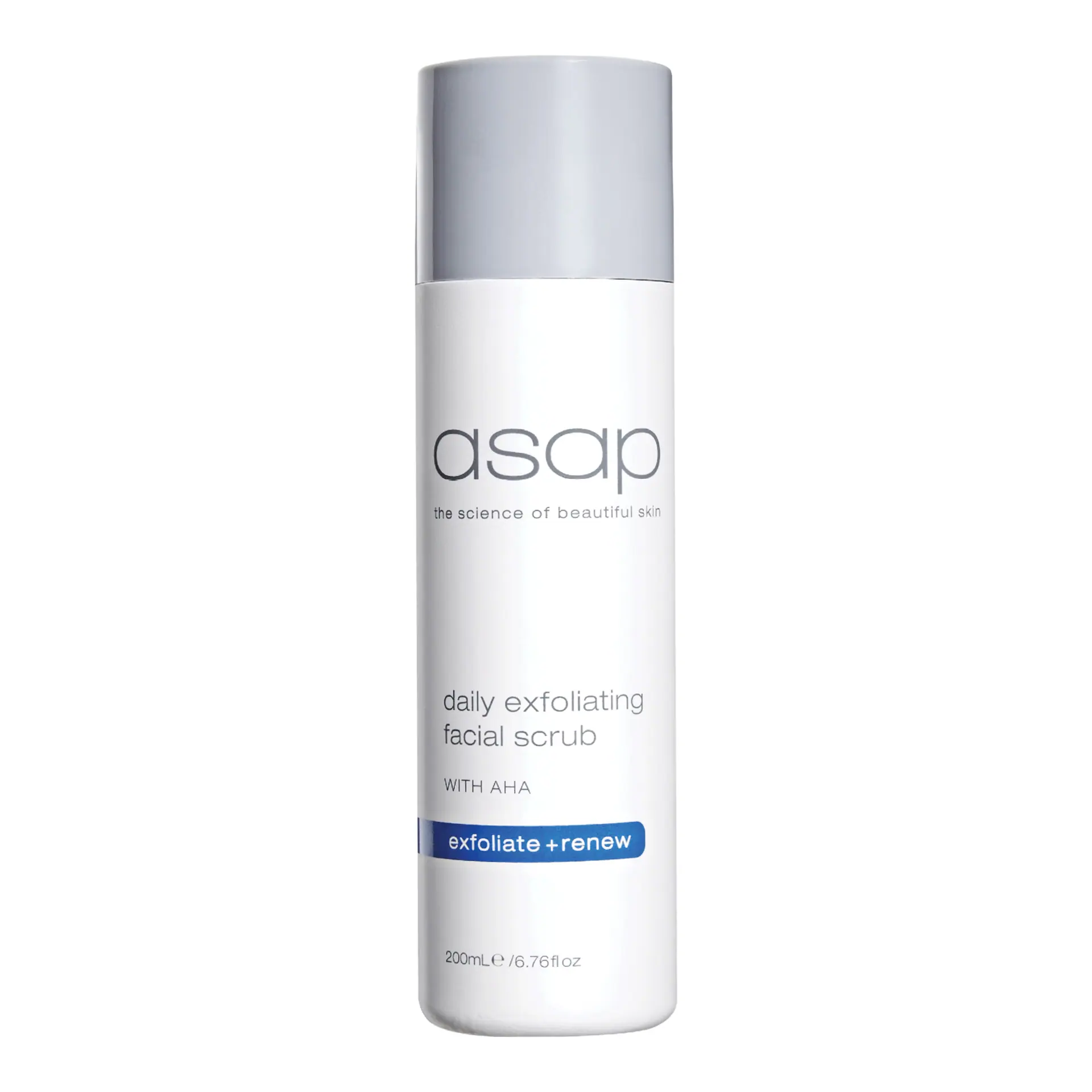 asap daily exfoliating facial scrub 200ml