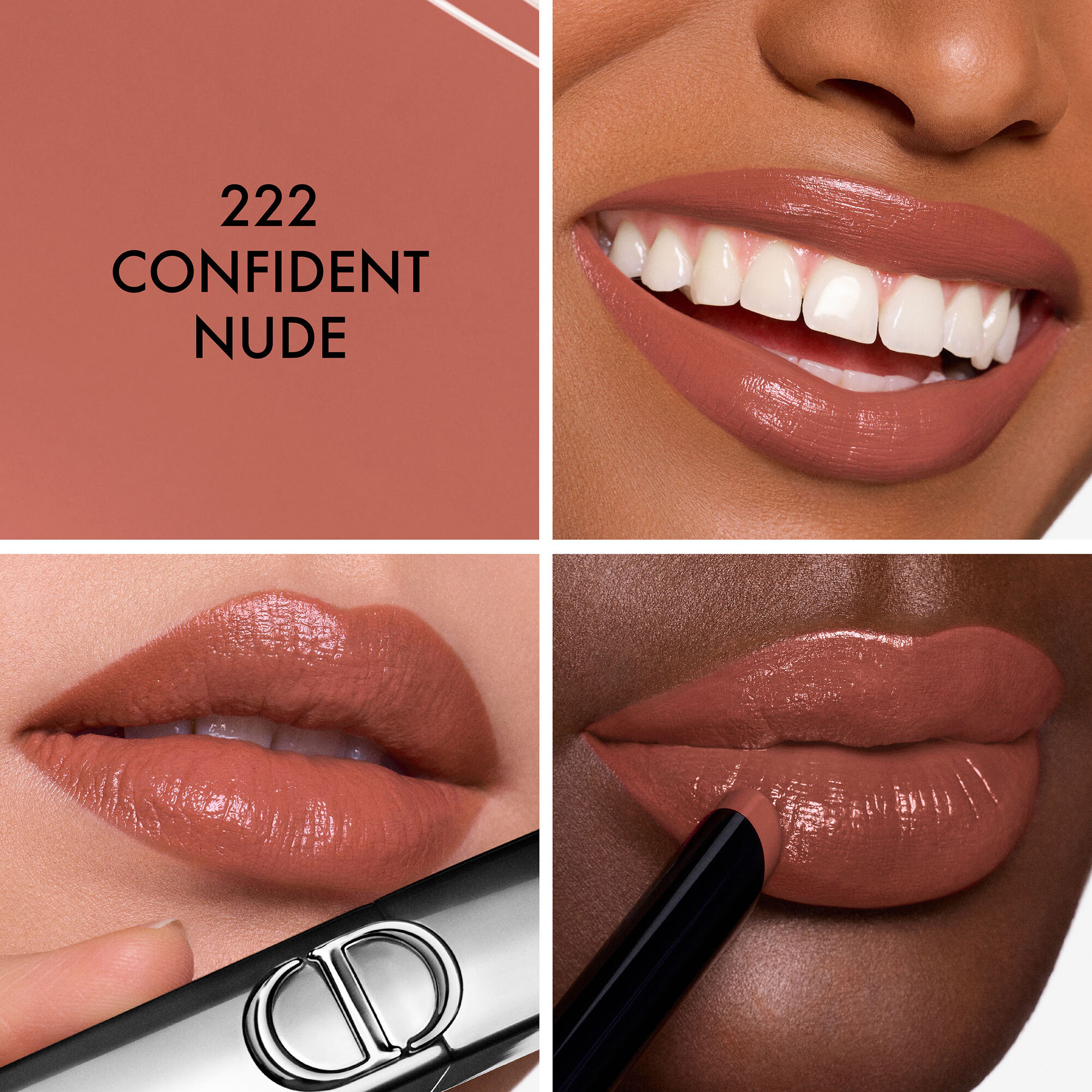 【限定色】Dior ROUGE DIOR ON STAGE 222 DIOR Rouge Dior On Stage Shine - Adore Beauty