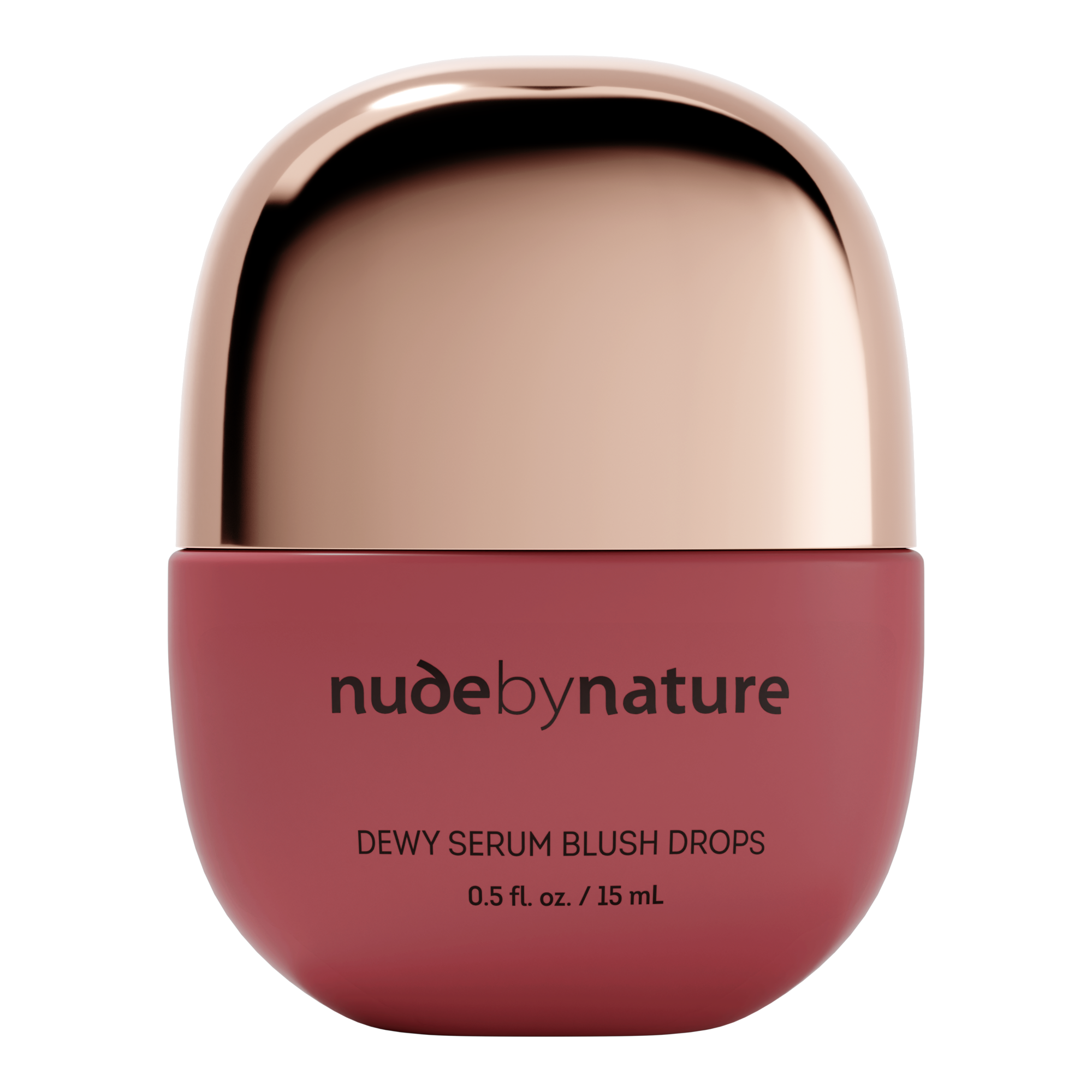 Nude By Nature Dewy Serum Blush Drops 15ml 02 Warm Rose
