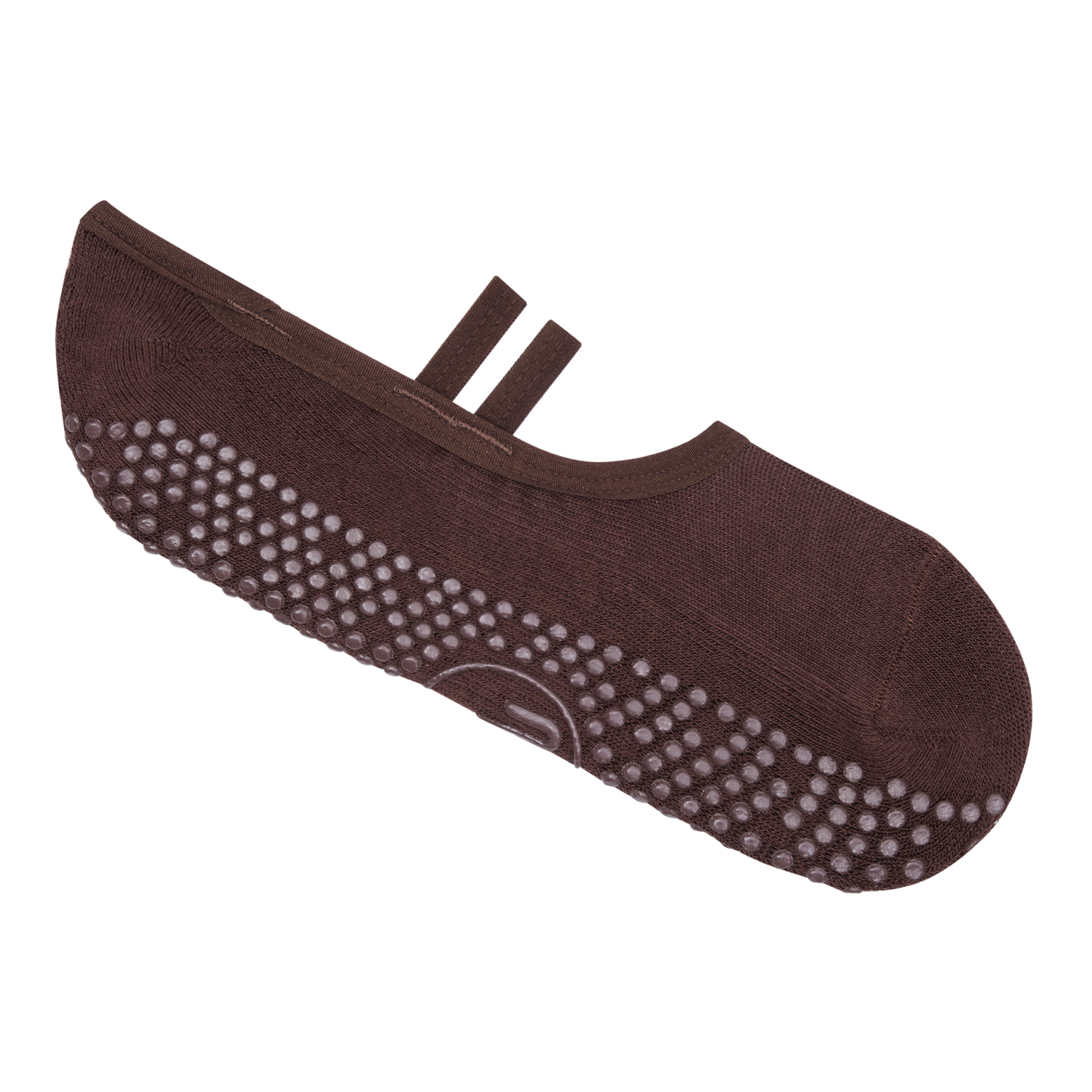MoveActive Ballet Non Slip Grip Socks - Espresso