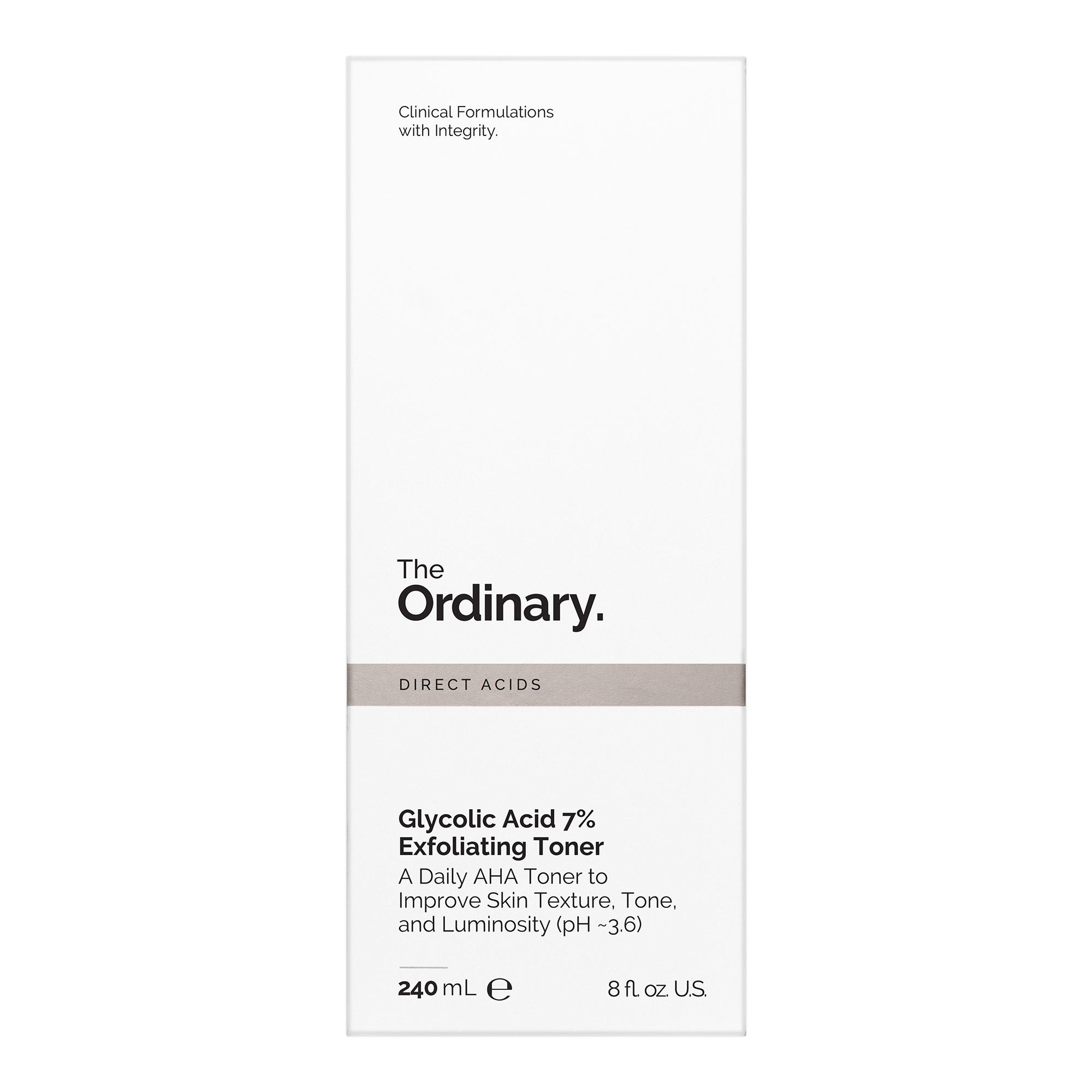 The Ordinary Glycolic Acid 7% Exfoliating Toner 240ml