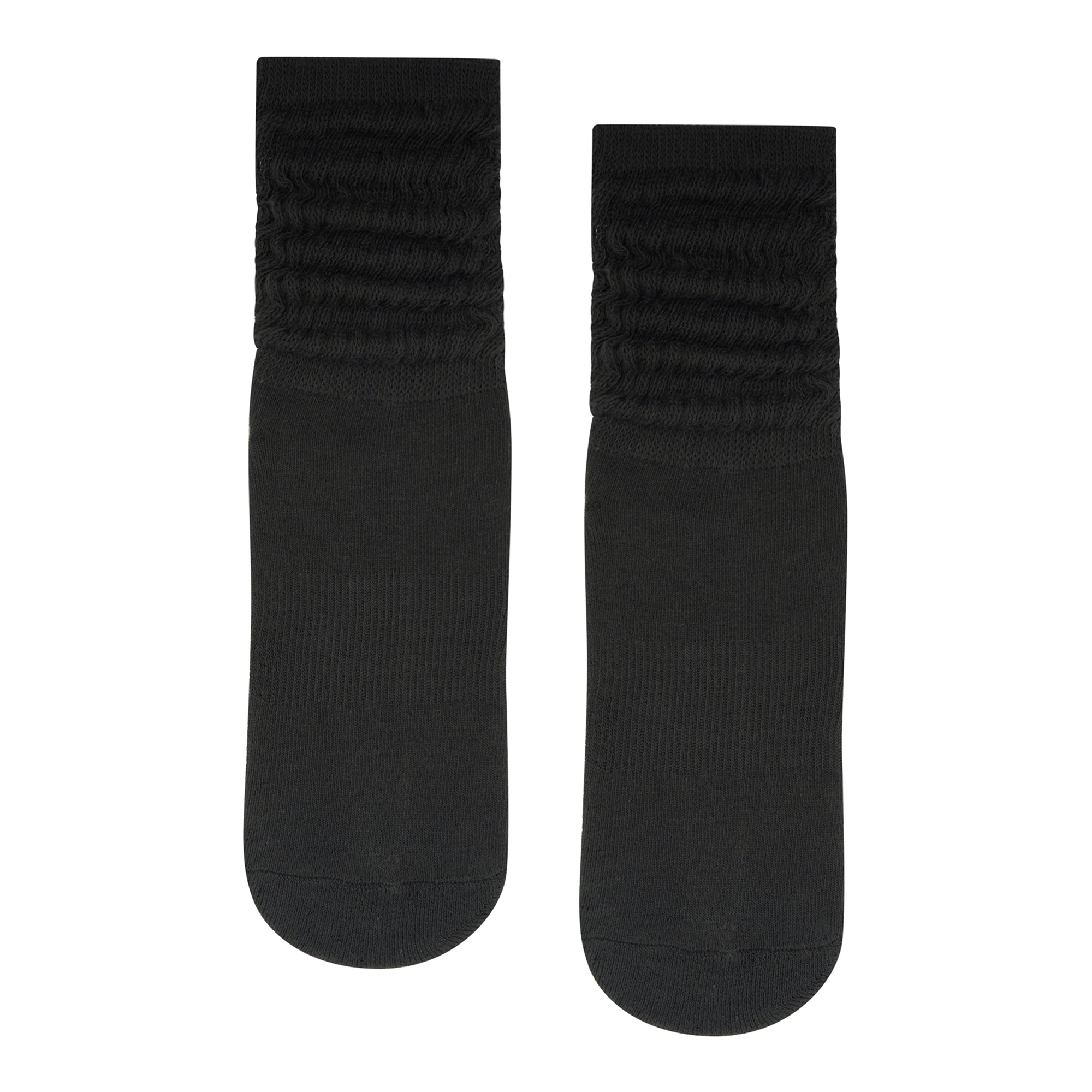 MoveActive Scrunch  Non Slip Grip Sock- Charcoal-M