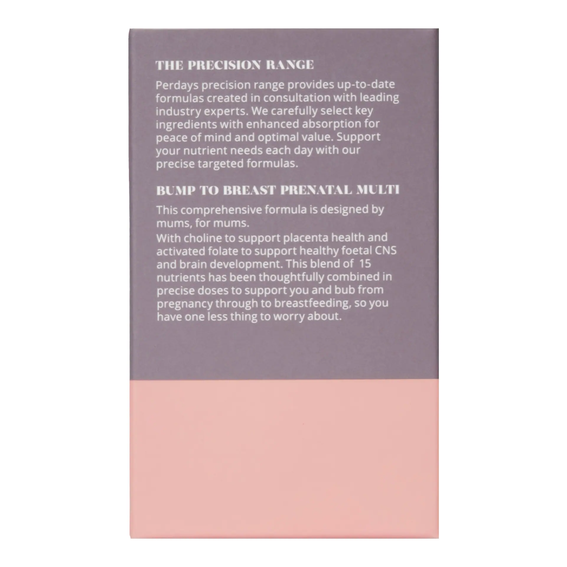 Perdays Bump To Breast Prenatal Multi
