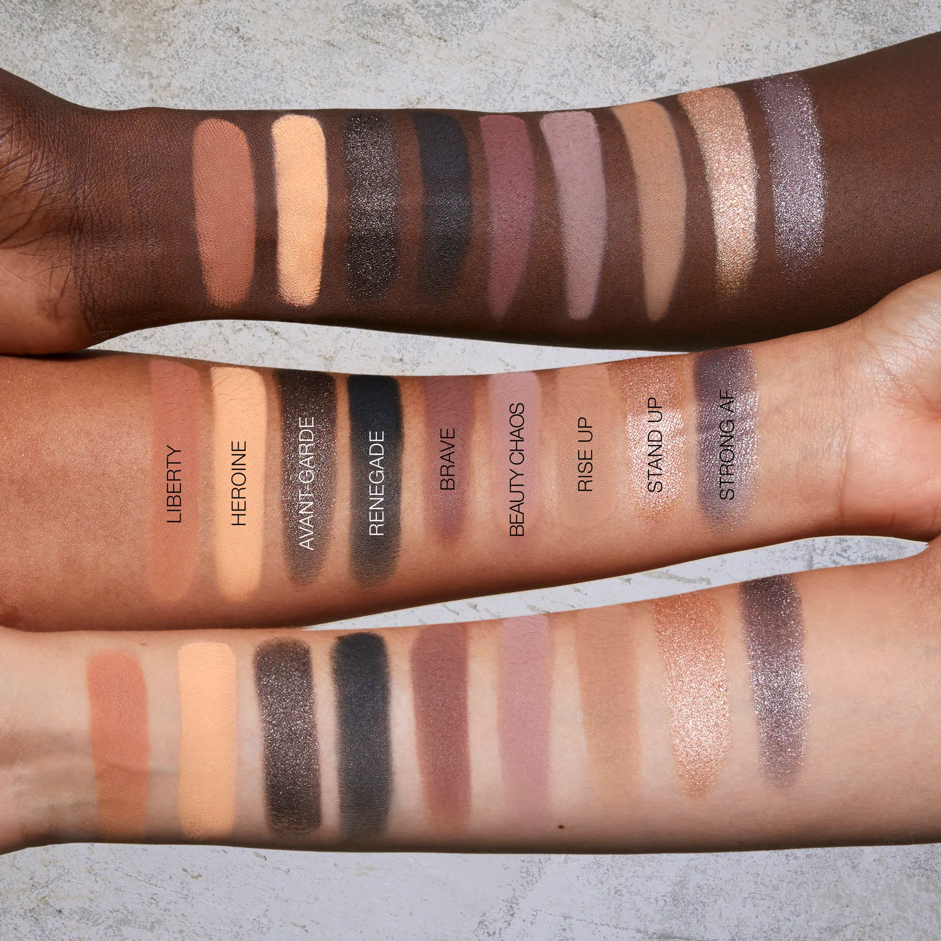 Huda Beauty Pretty Grunge 18W Eyeshadow Palette