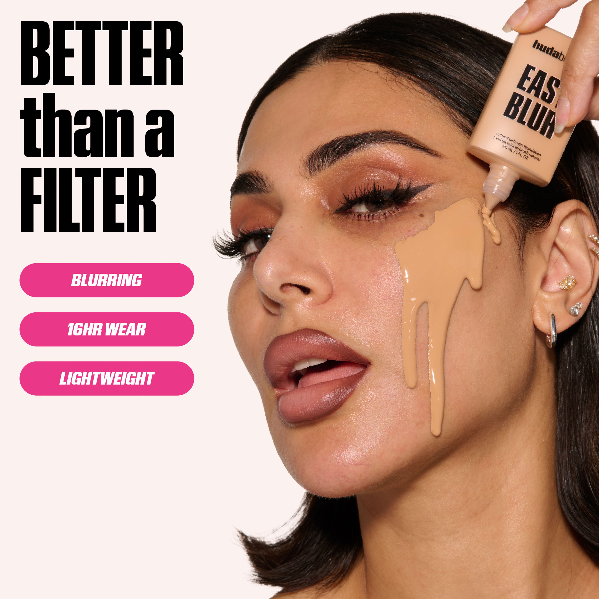 Huda Beauty Easy Blur Natural Airbrush Foundation 30ml