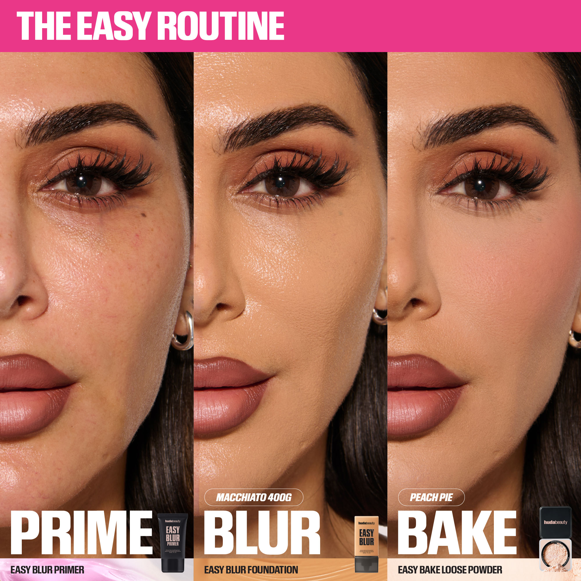 Huda Beauty Easy Blur Natural Airbrush Foundation 30ml