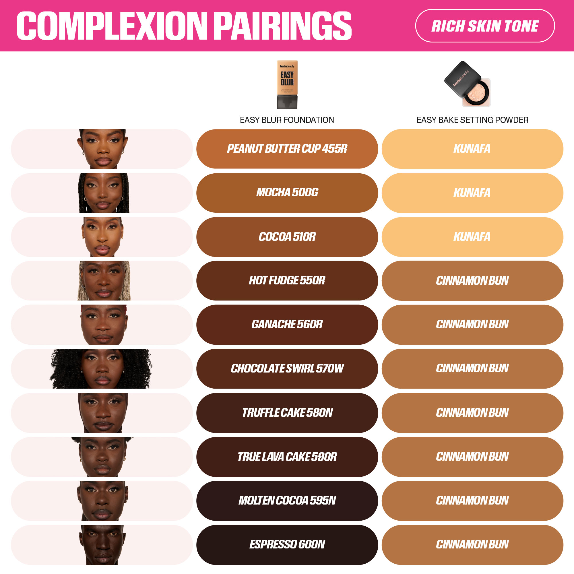 Huda Beauty Easy Blur Foundation Mini