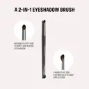 MAKE UP FOR EVER #262 Versatile Dual Ended Eye Brush