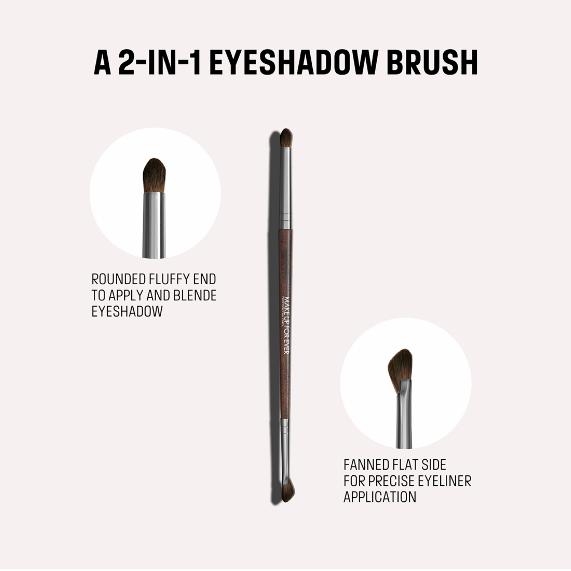 MAKE UP FOR EVER #262 Versatile Dual Ended Eye Brush