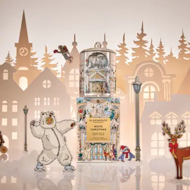 Glasshouse Fragrances 380g Candle - Christmas - Winter Wonderland