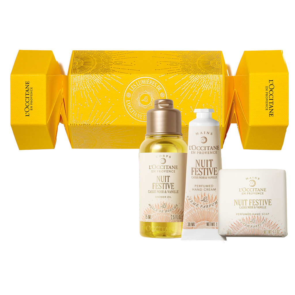 L'Occitane Almond Nuit Festive Limited Edition Deluxe Cracker