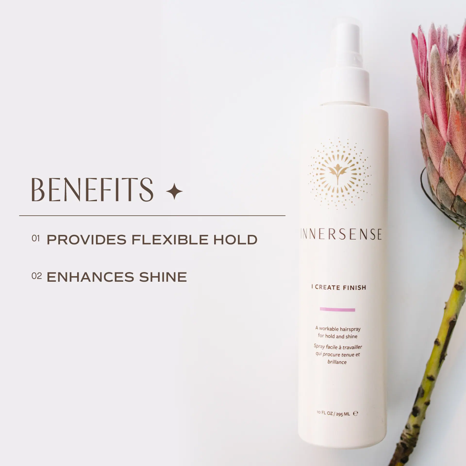 Innersense Organic Beauty I Create Finish Hairspray 300ml