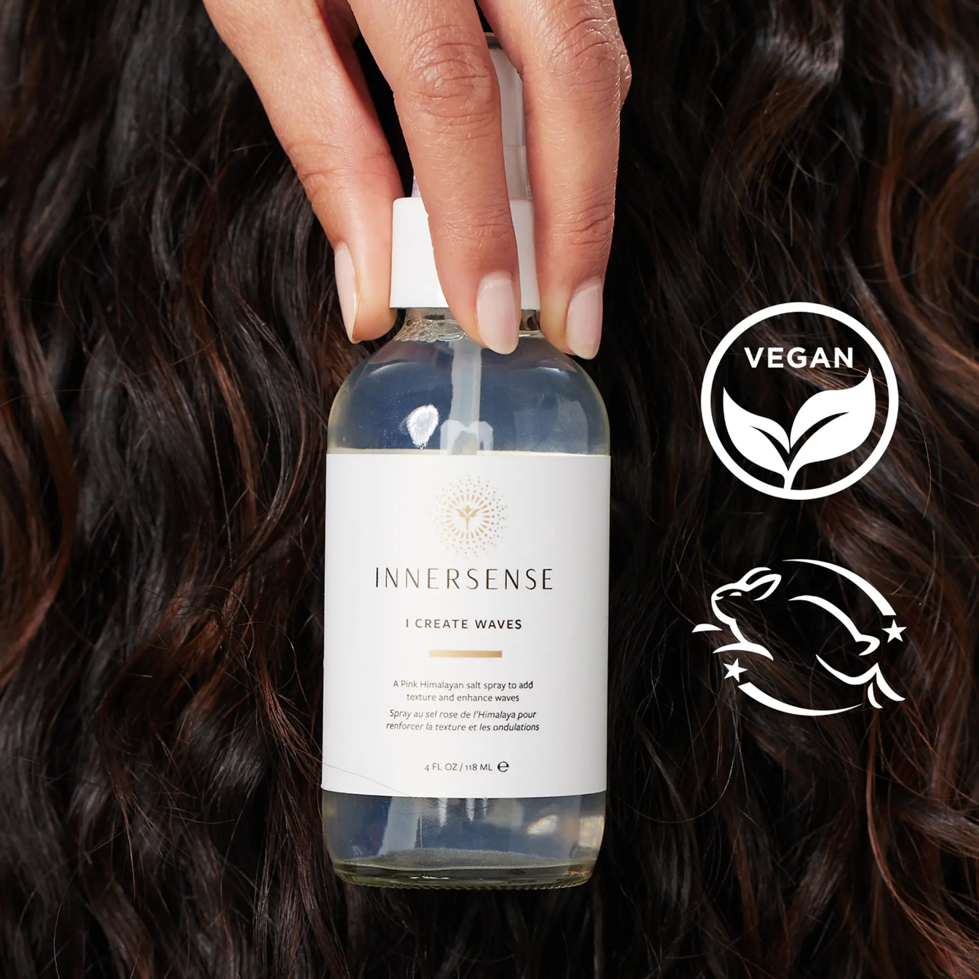 Innersense Organic Beauty I Create Waves Salt Spray