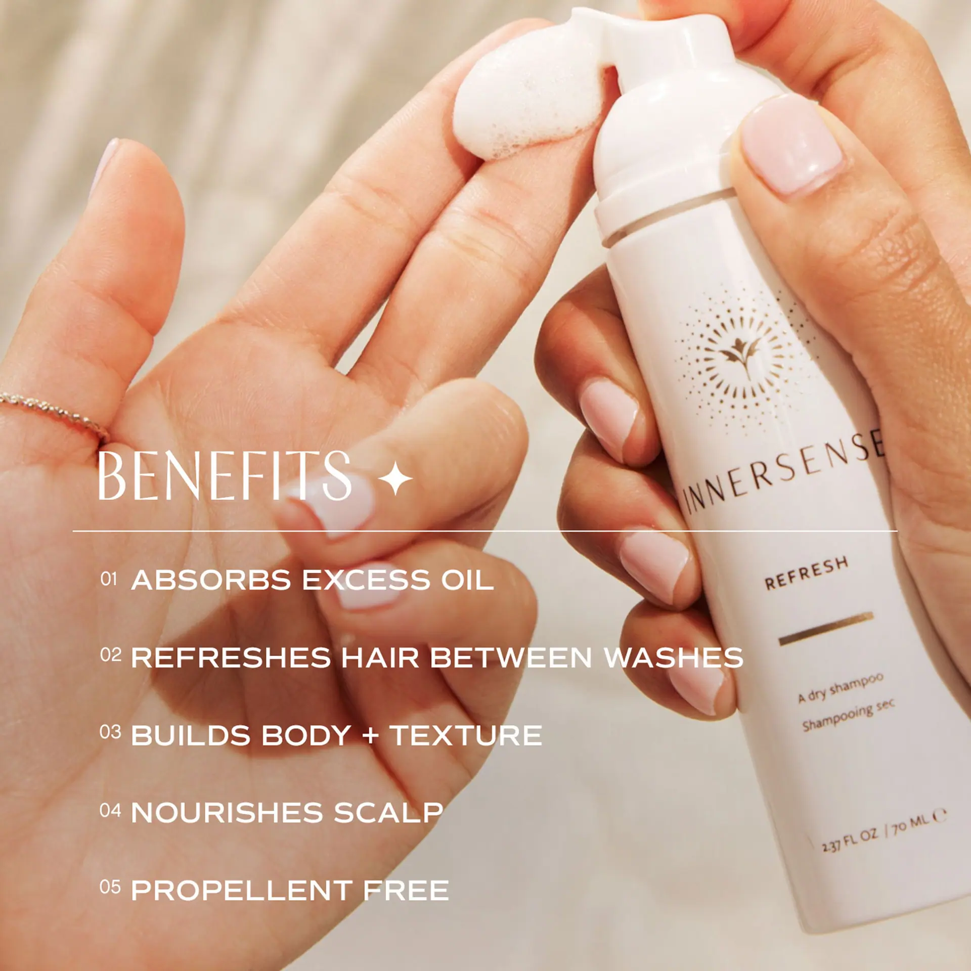 Innersense Organic Beauty Refresh Dry Shampoo