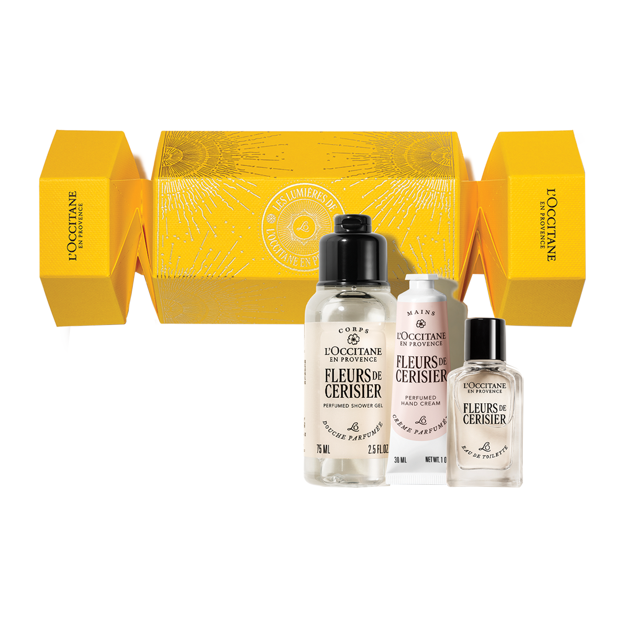 L'OCCITANE チェリーオードトワレ＆ハンドクリーム L'OCCITANE FLEURS DE CERISIER 限定版セット L'OCCITANE チェリー