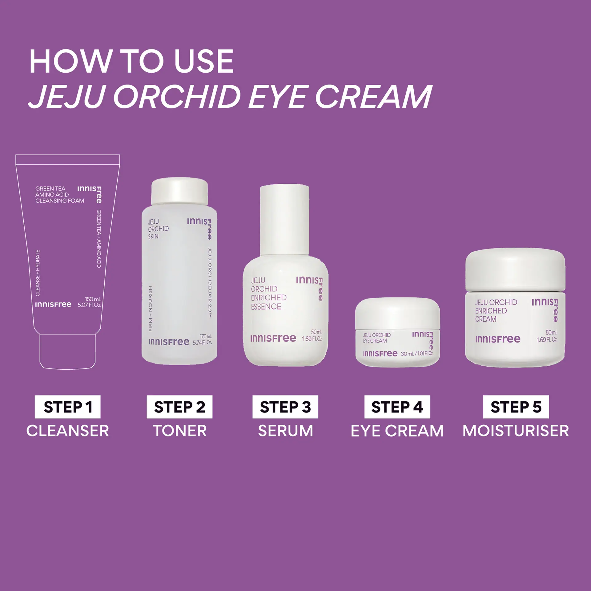 INNISFREE Jeju Orchid Eye Cream 30ml