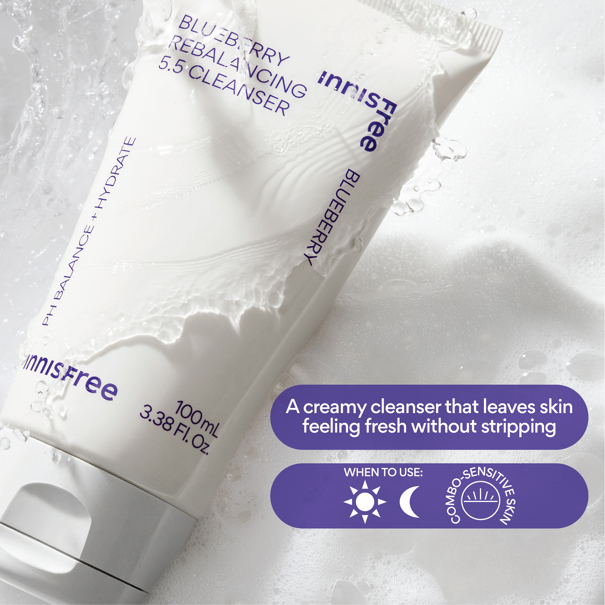 INNISFREE Blueberry Rebalancing Cleanser 100ml