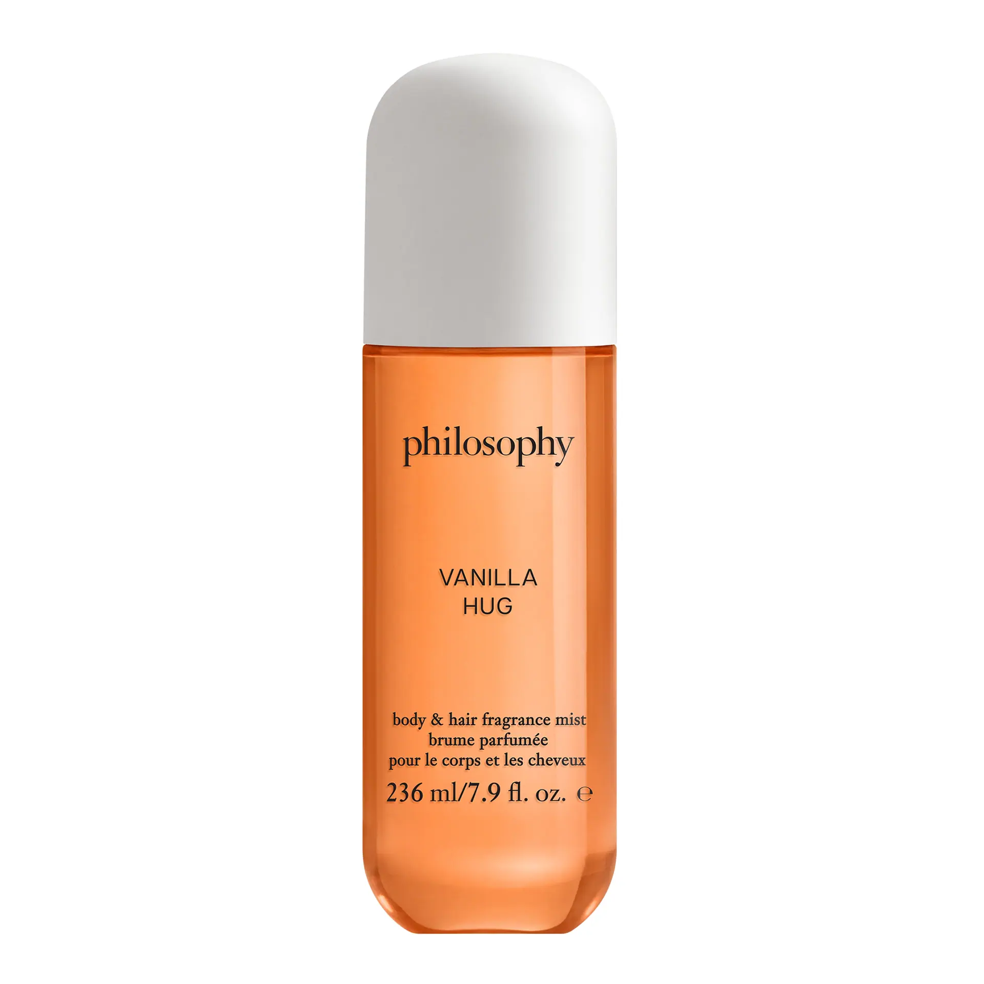 philosophy vanilla hug body & hair fragrance mist for women 236ml