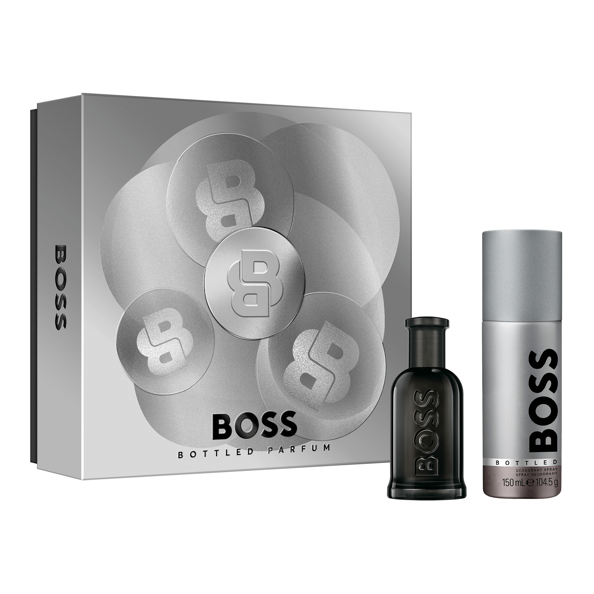 BOSS Bottled Parfum and Deodorant Spray for Men Duo Gift Set