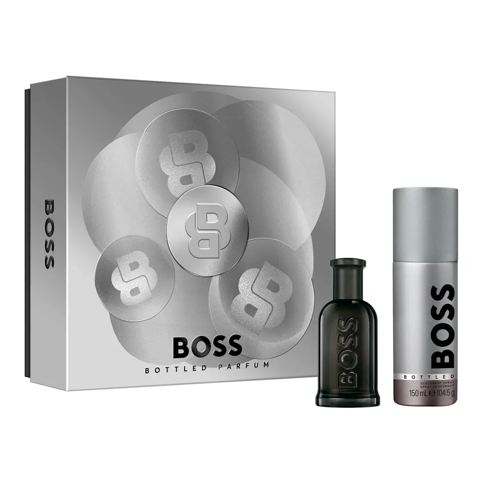 BOSS Bottled Parfum and Deodorant Spray for Men Duo Gift Set