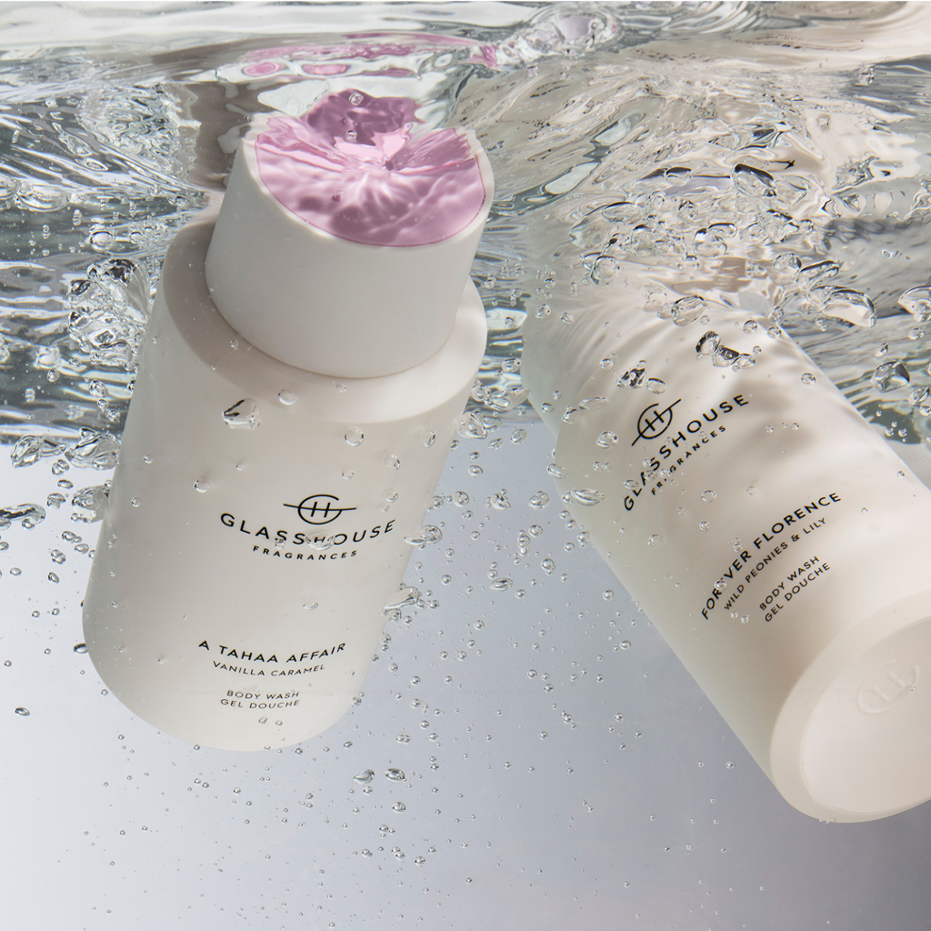 Glasshouse Fragrances 300ml Body Wash - KYOTO IN BLOOM