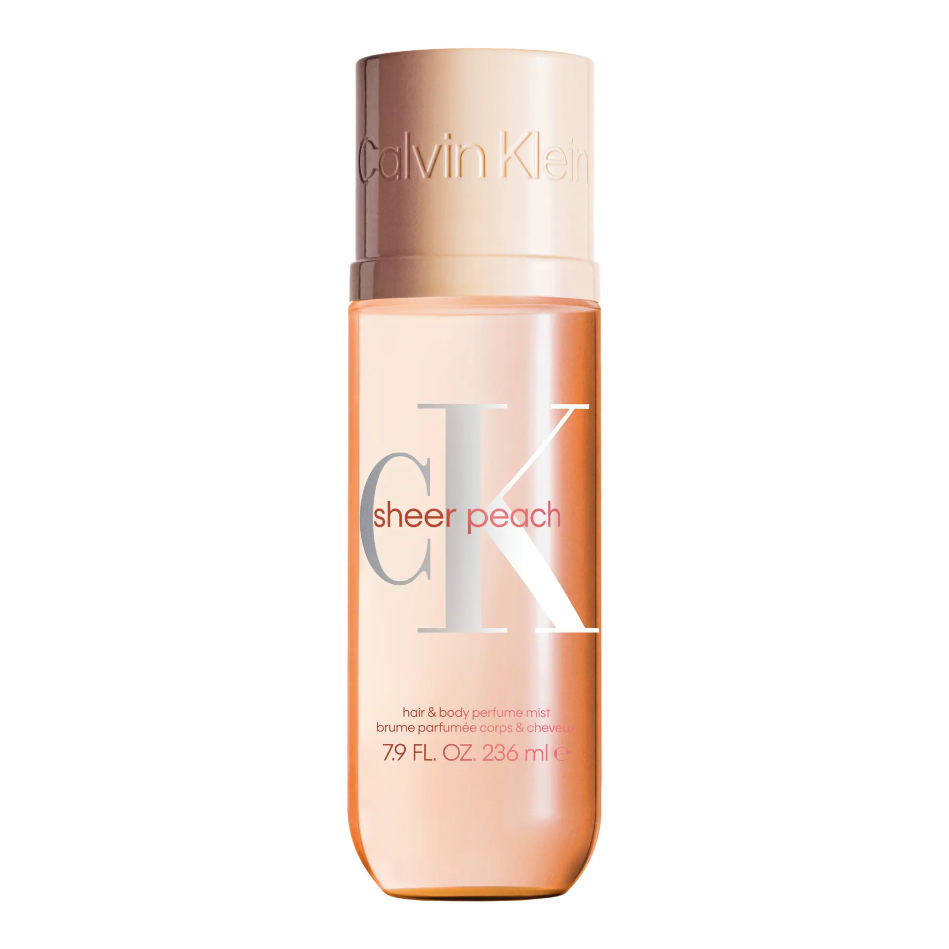 CK Sheer Peach Hair & Body Perfume Mist 236ml