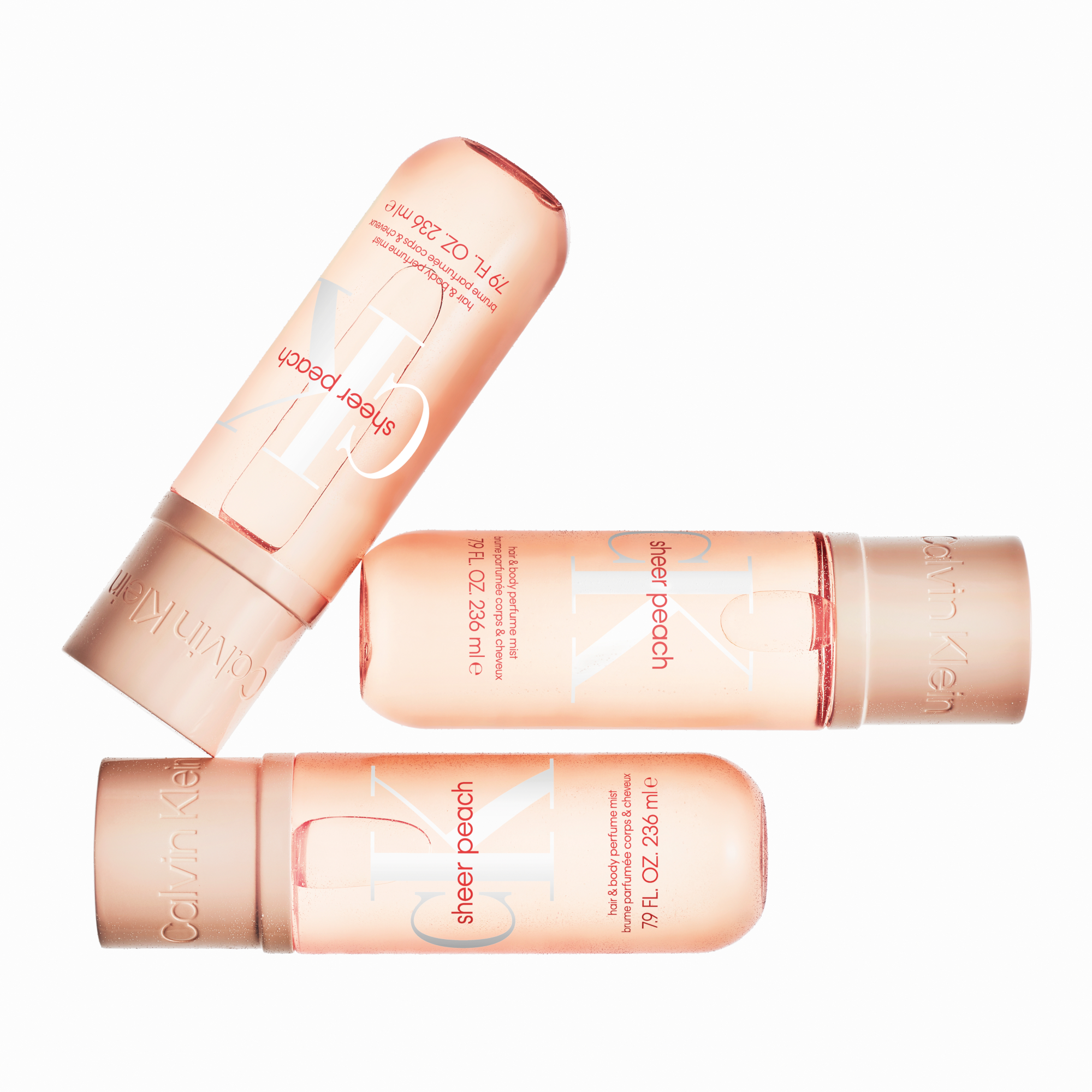 CK Sheer Peach Hair & Body Perfume Mist 236ml
