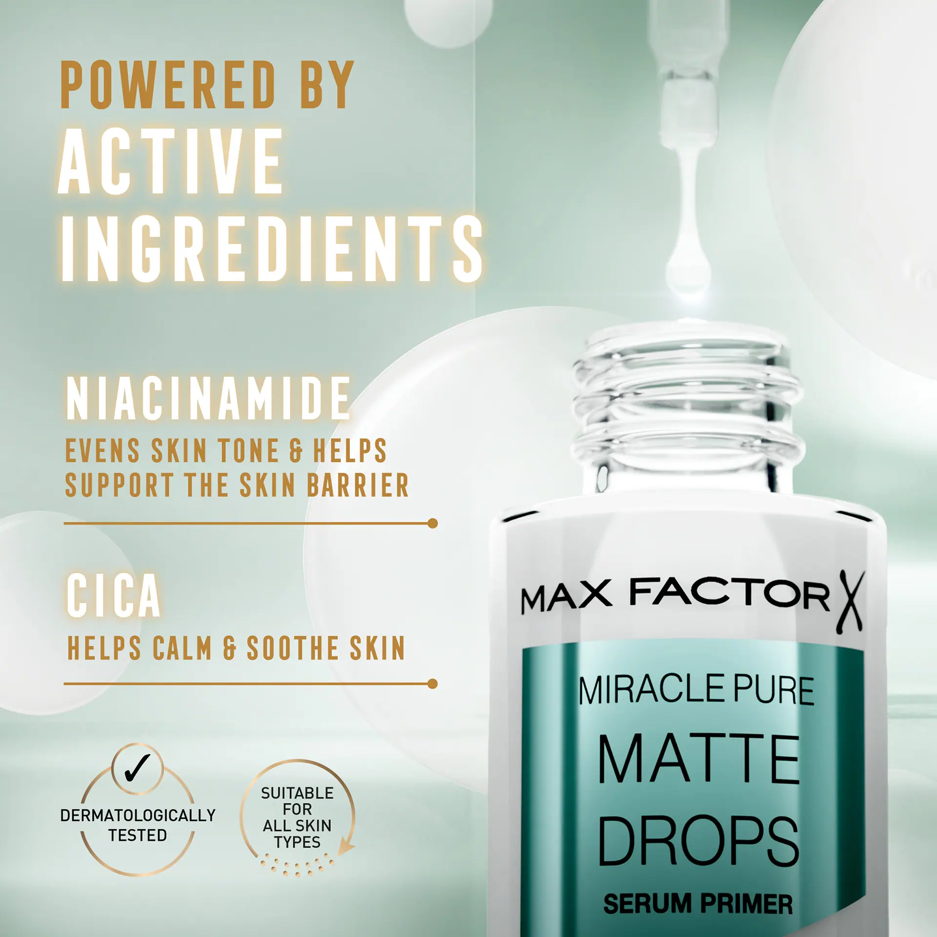Max Factor Miracle Pure Mattifying Serum Primer Clear