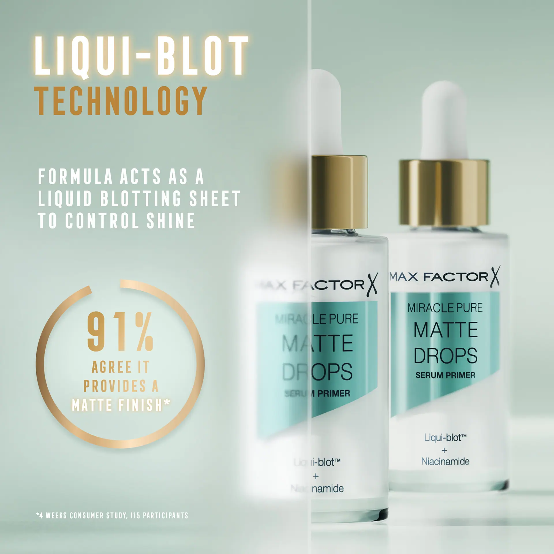 Max Factor Miracle Pure Mattifying Serum Primer Clear
