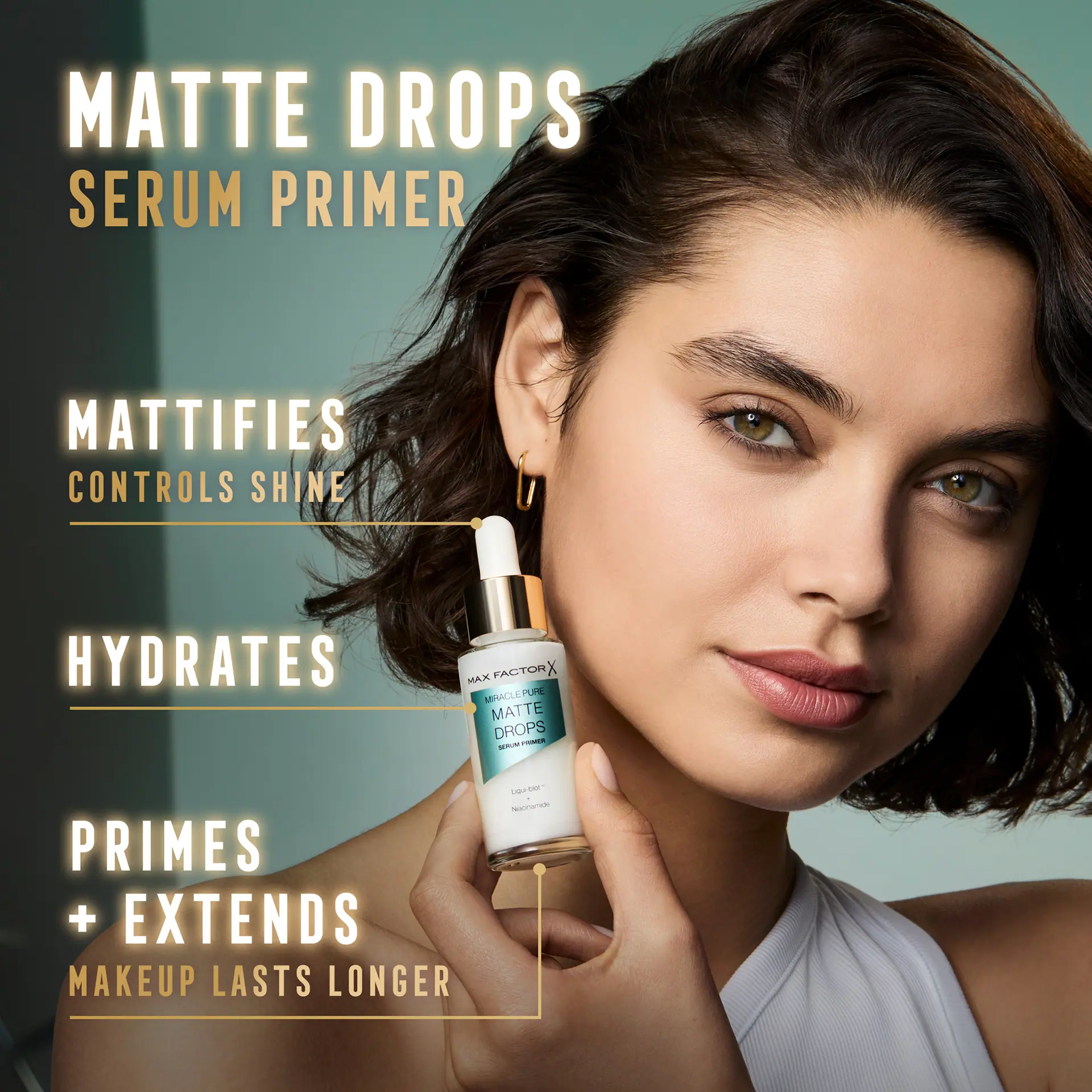 Max Factor Miracle Pure Mattifying Serum Primer Clear
