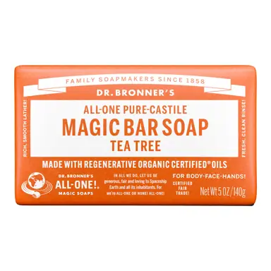 Dr. Bronner's Castile Bar Soap - Tea Tree