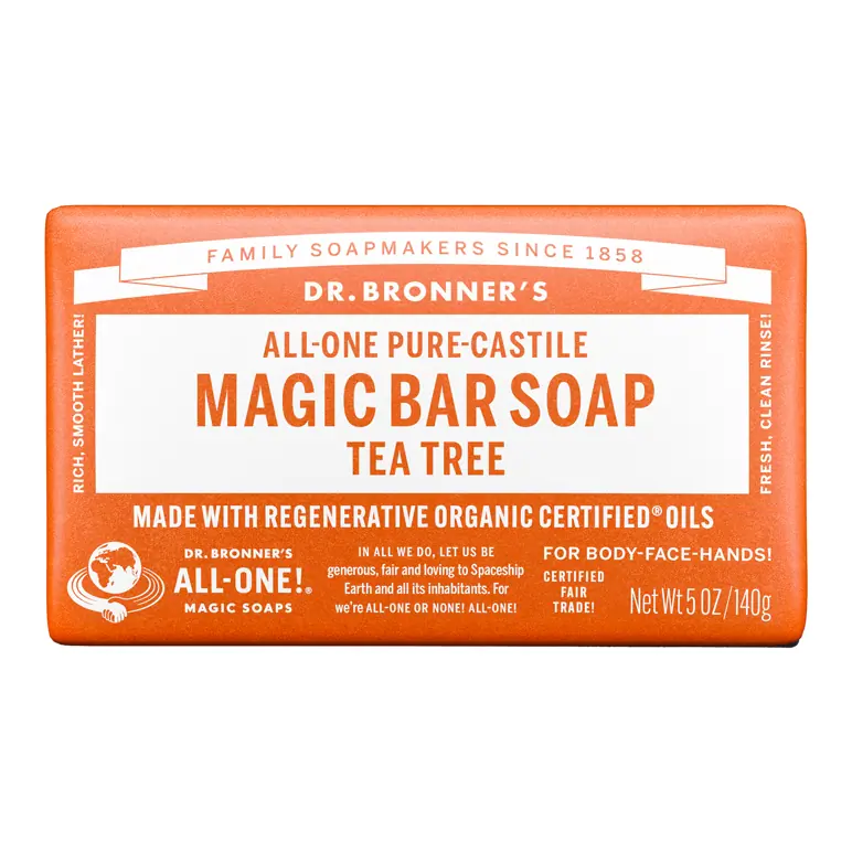 Dr. Bronner's Castile Bar Soap - Tea Tree